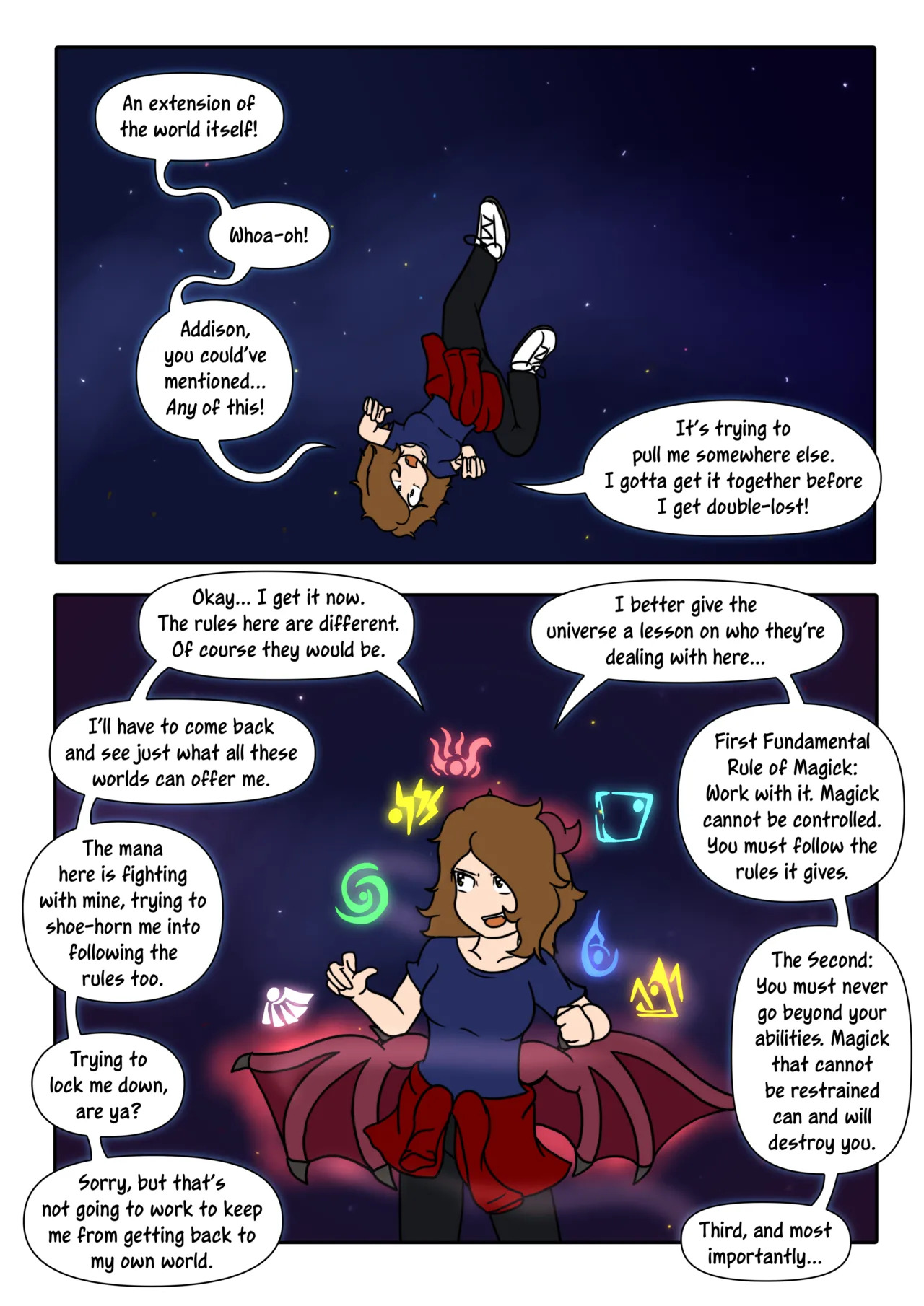 [LariUmbreon] Girl Me! How I Got Turned Into a Girl by a Desperate Succubus! (In Progress) - Page 107