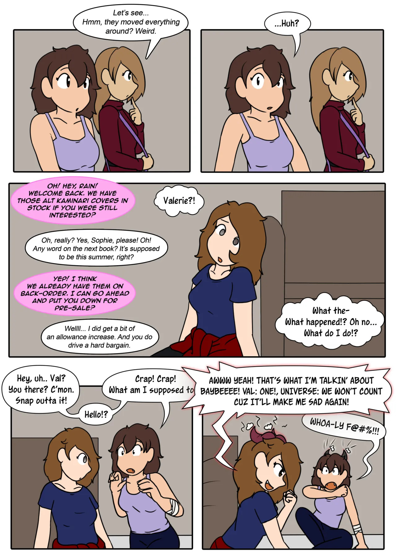 [LariUmbreon] Girl Me! How I Got Turned Into a Girl by a Desperate Succubus! (In Progress) - Page 109