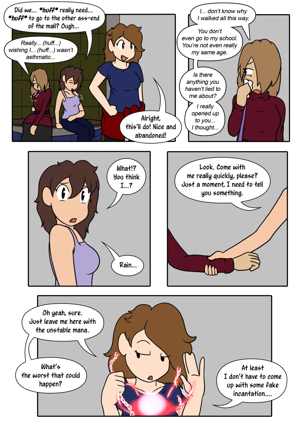 [LariUmbreon] Girl Me! How I Got Turned Into a Girl by a Desperate Succubus! (In Progress) - Page 114