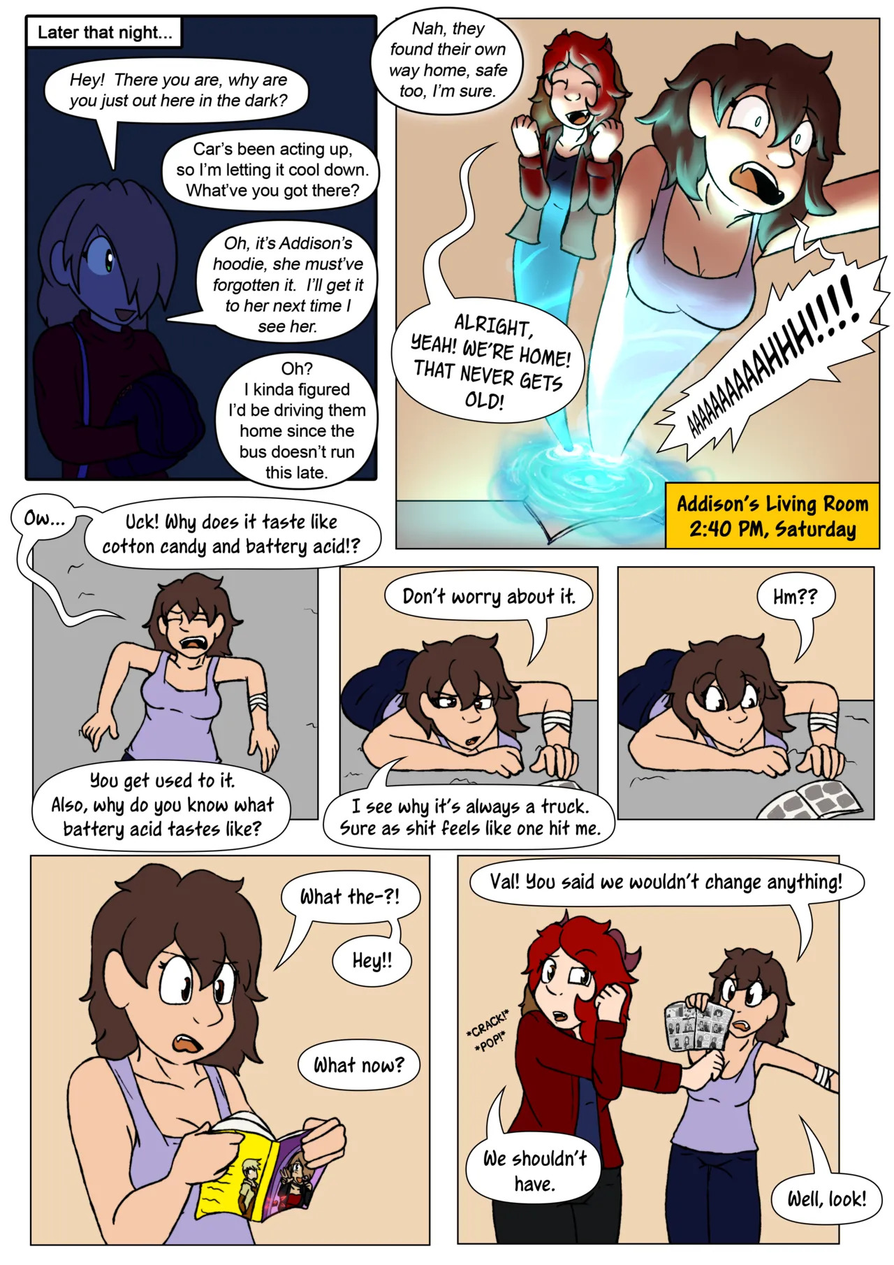 [LariUmbreon] Girl Me! How I Got Turned Into a Girl by a Desperate Succubus! (In Progress) - Page 119