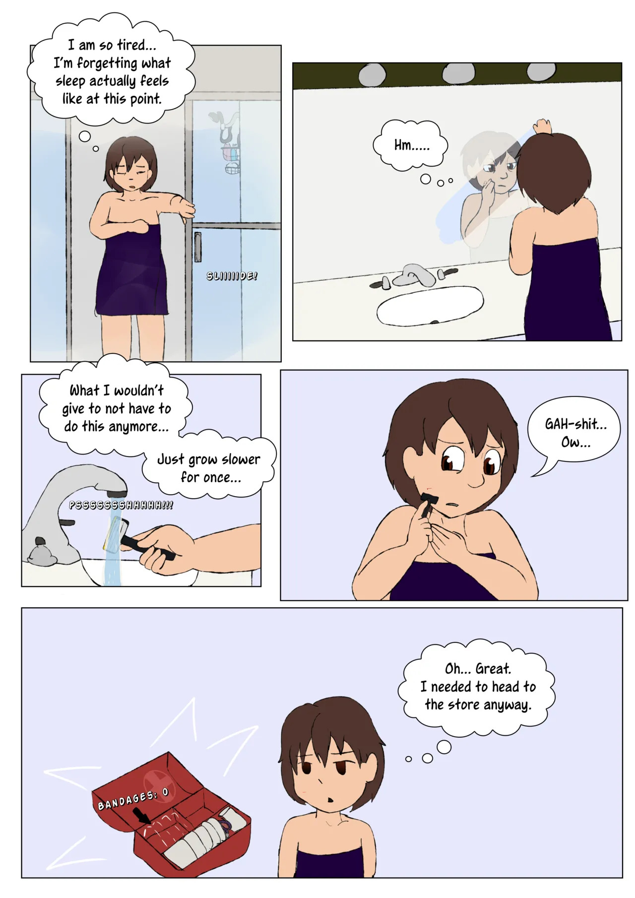 [LariUmbreon] Girl Me! How I Got Turned Into a Girl by a Desperate Succubus! (In Progress) - Page 12