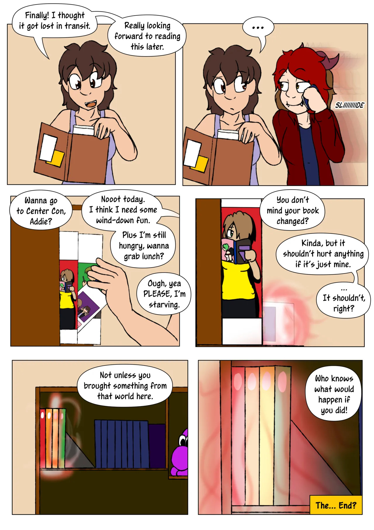 [LariUmbreon] Girl Me! How I Got Turned Into a Girl by a Desperate Succubus! (In Progress) - Page 121