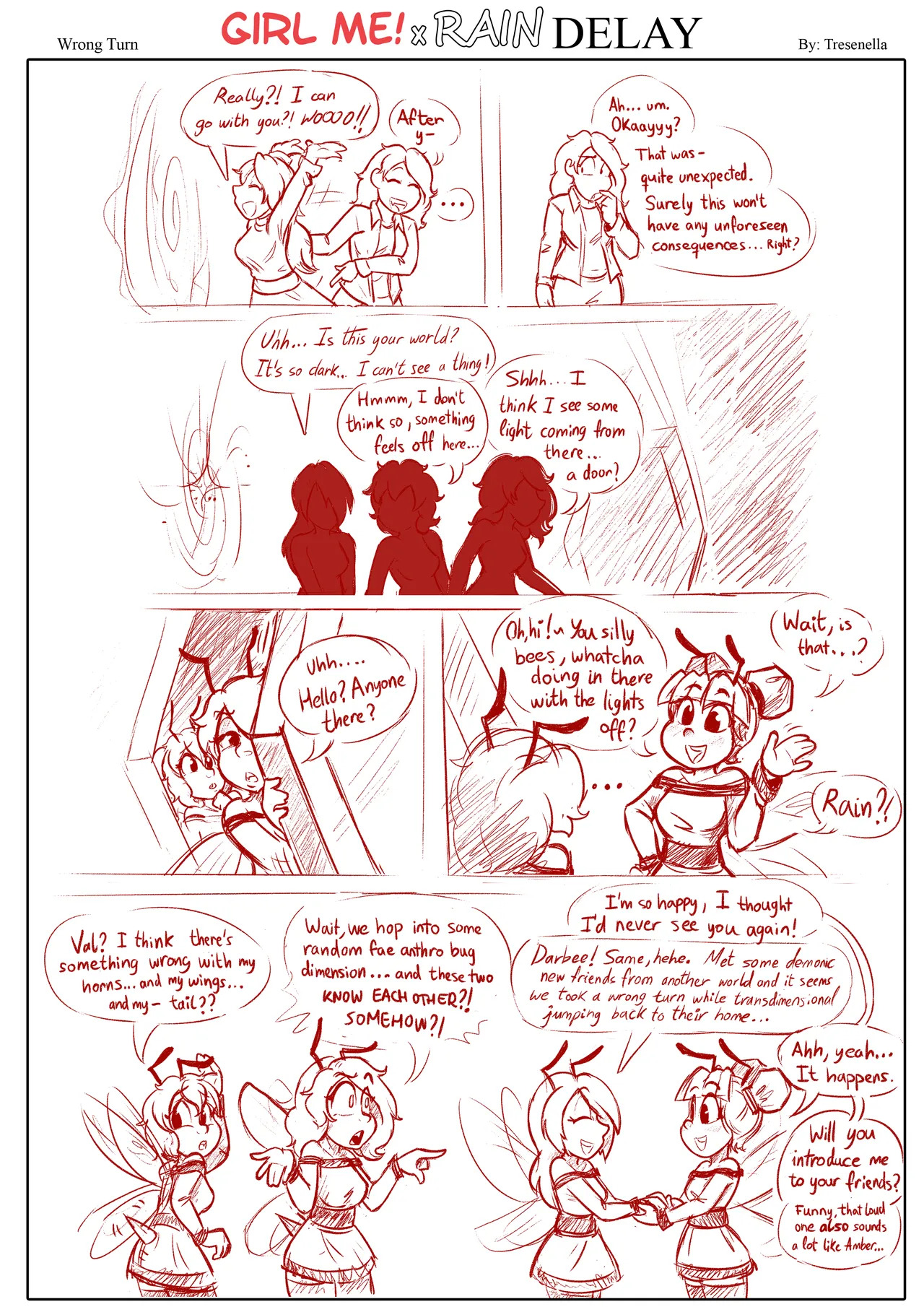 [LariUmbreon] Girl Me! How I Got Turned Into a Girl by a Desperate Succubus! (In Progress) - Page 128