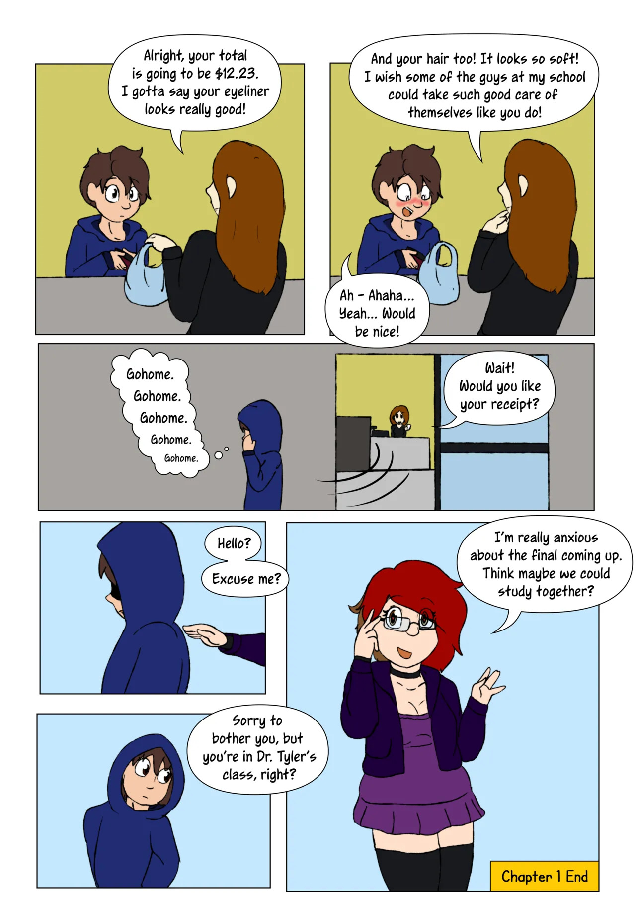 [LariUmbreon] Girl Me! How I Got Turned Into a Girl by a Desperate Succubus! (In Progress) - Page 15