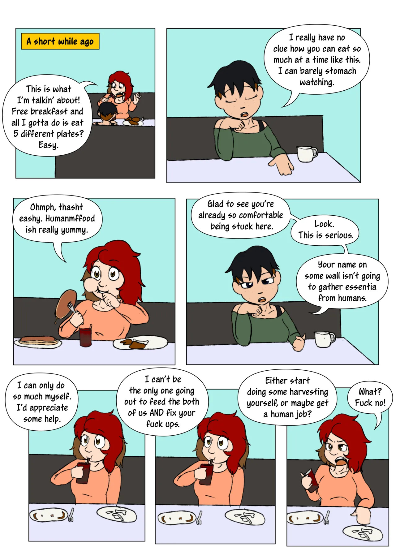 [LariUmbreon] Girl Me! How I Got Turned Into a Girl by a Desperate Succubus! (In Progress) - Page 18
