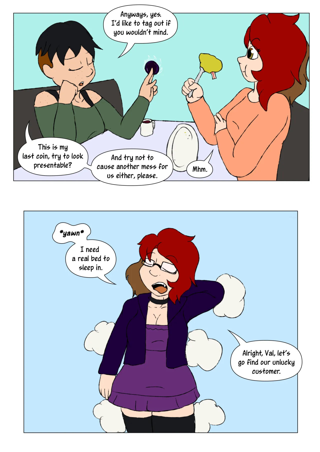 [LariUmbreon] Girl Me! How I Got Turned Into a Girl by a Desperate Succubus! (In Progress) - Page 21