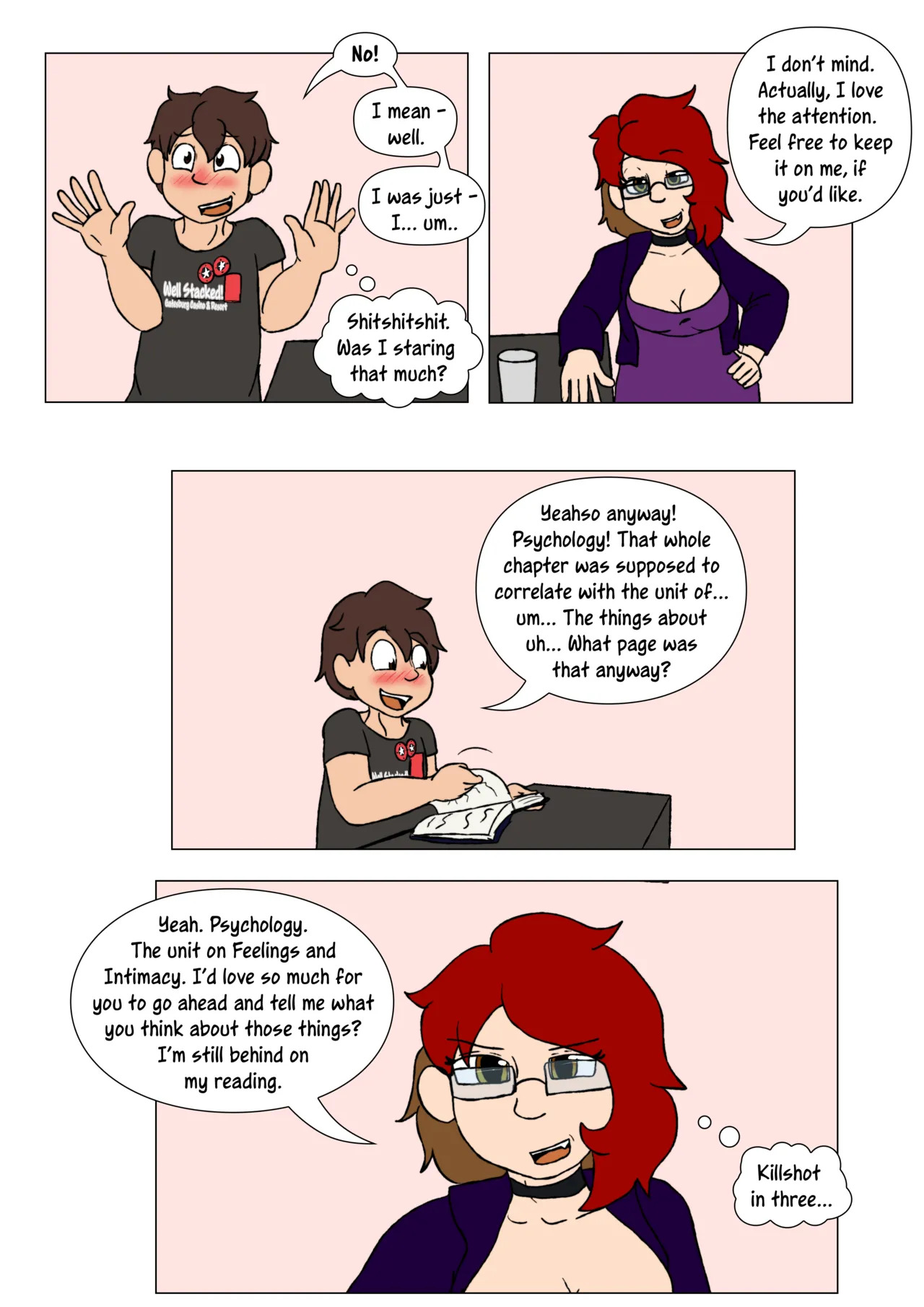 [LariUmbreon] Girl Me! How I Got Turned Into a Girl by a Desperate Succubus! (In Progress) - Page 27