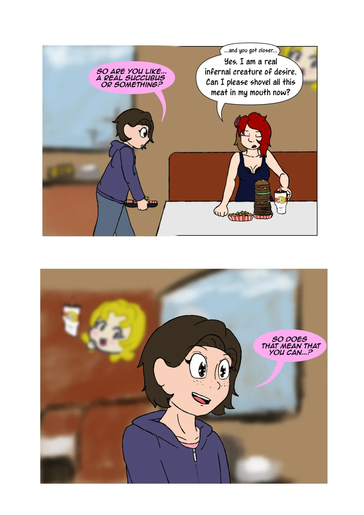 [LariUmbreon] Girl Me! How I Got Turned Into a Girl by a Desperate Succubus! (In Progress) - Page 44