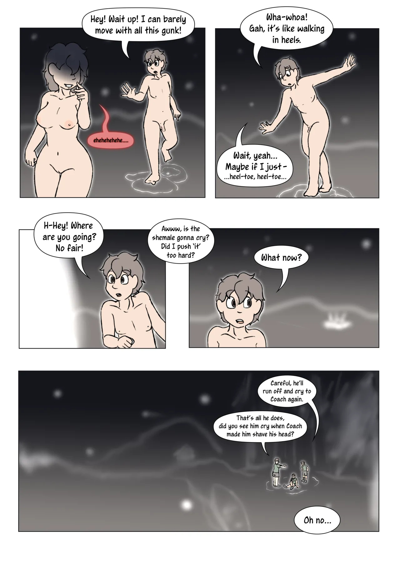 [LariUmbreon] Girl Me! How I Got Turned Into a Girl by a Desperate Succubus! (In Progress) - Page 54