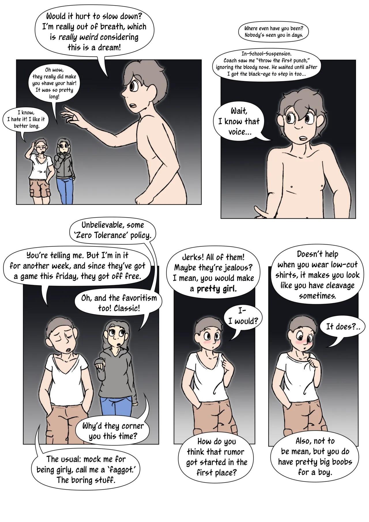 [LariUmbreon] Girl Me! How I Got Turned Into a Girl by a Desperate Succubus! (In Progress) - Page 56
