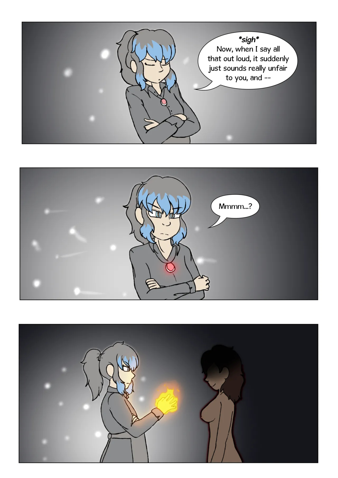 [LariUmbreon] Girl Me! How I Got Turned Into a Girl by a Desperate Succubus! (In Progress) - Page 66