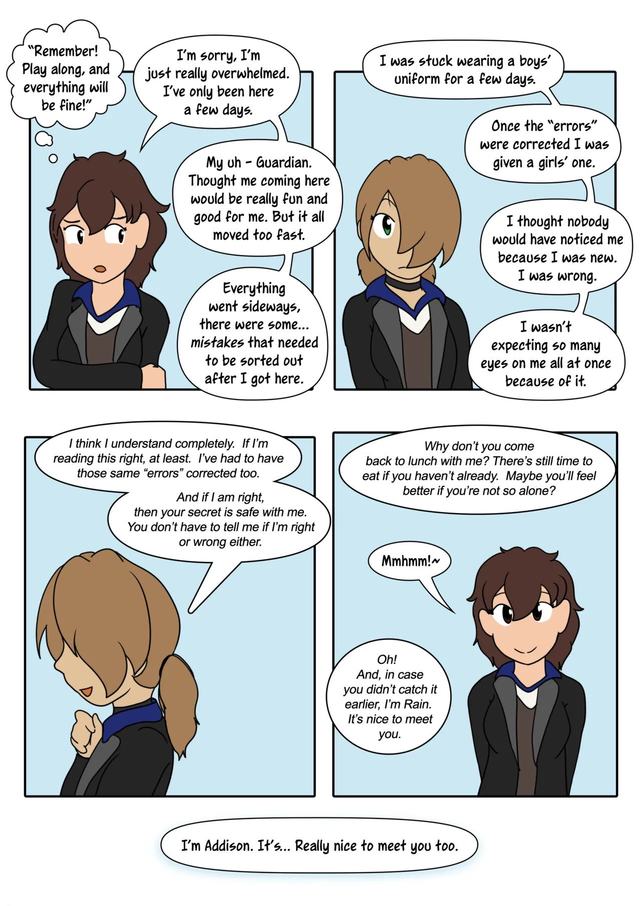 [LariUmbreon] Girl Me! How I Got Turned Into a Girl by a Desperate Succubus! (In Progress) - Page 83