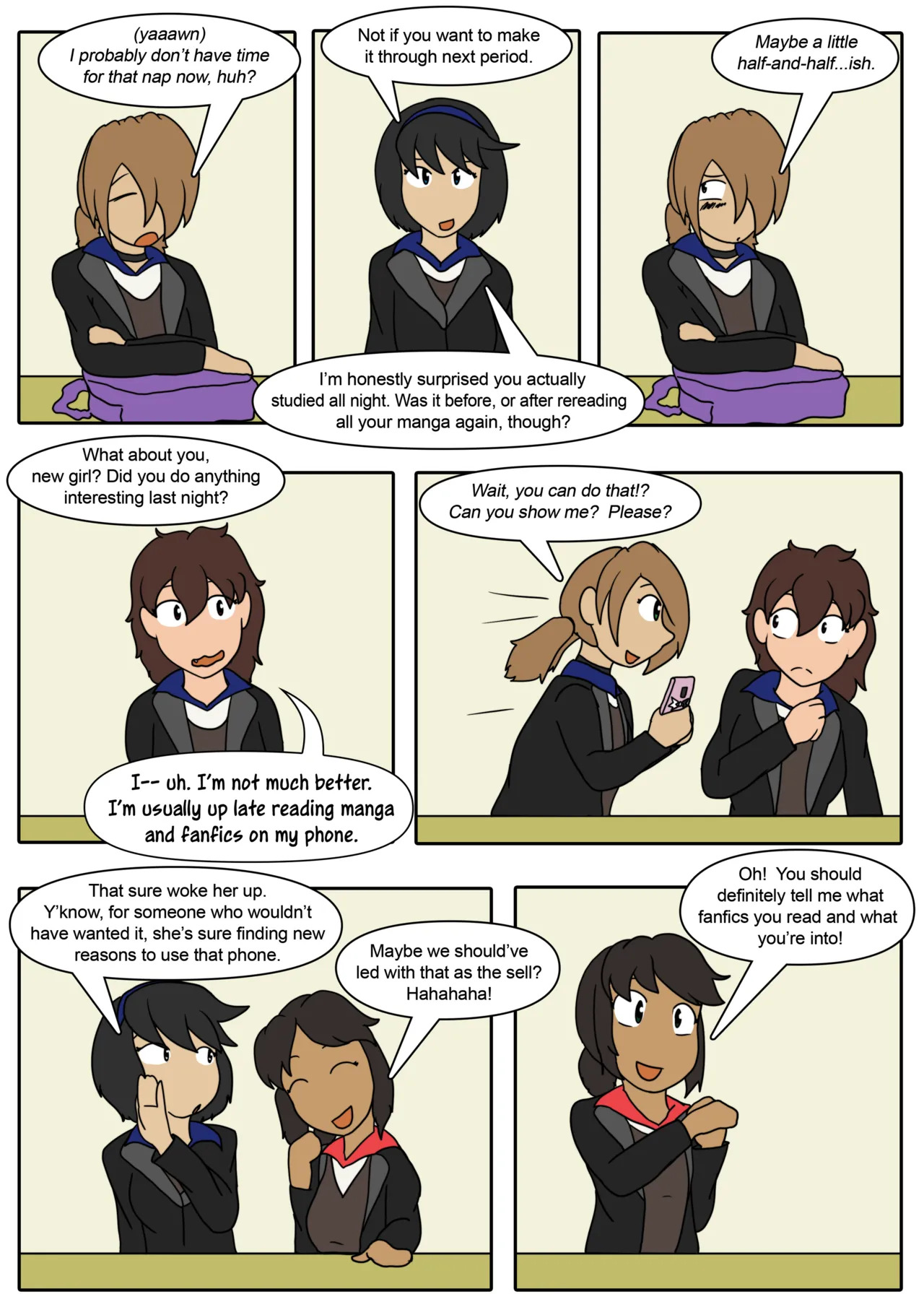 [LariUmbreon] Girl Me! How I Got Turned Into a Girl by a Desperate Succubus! (In Progress) - Page 85