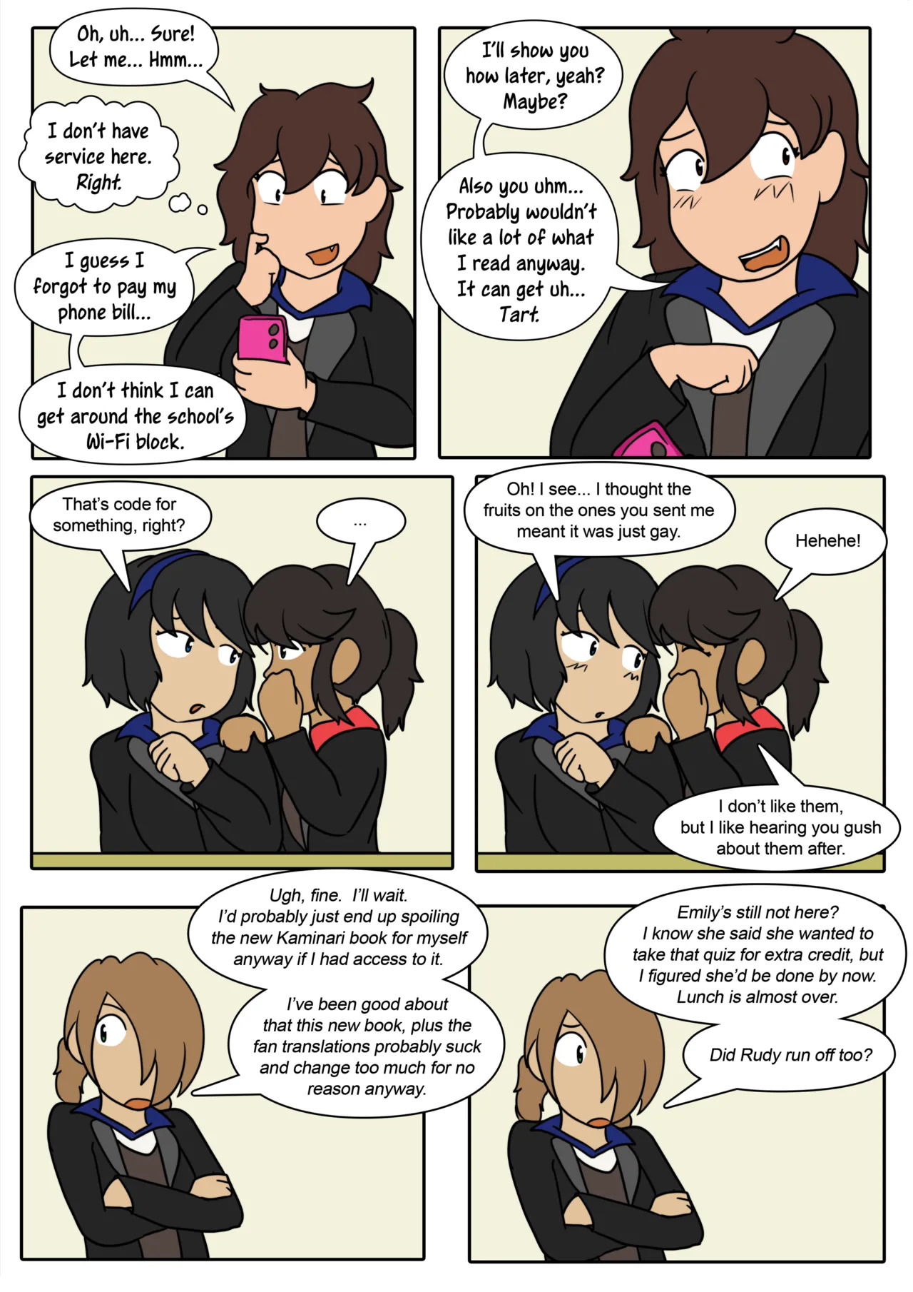 [LariUmbreon] Girl Me! How I Got Turned Into a Girl by a Desperate Succubus! (In Progress) - Page 86