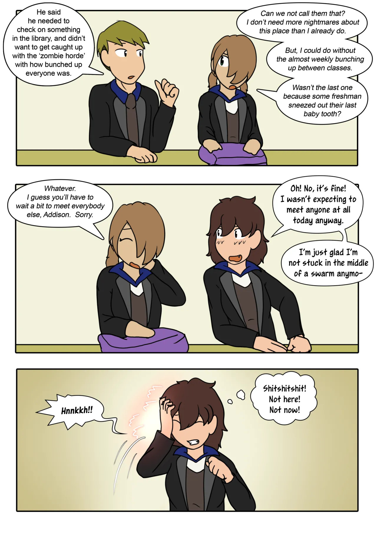[LariUmbreon] Girl Me! How I Got Turned Into a Girl by a Desperate Succubus! (In Progress) - Page 87