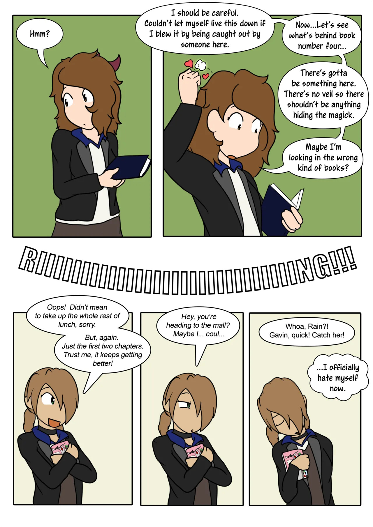 [LariUmbreon] Girl Me! How I Got Turned Into a Girl by a Desperate Succubus! (In Progress) - Page 90