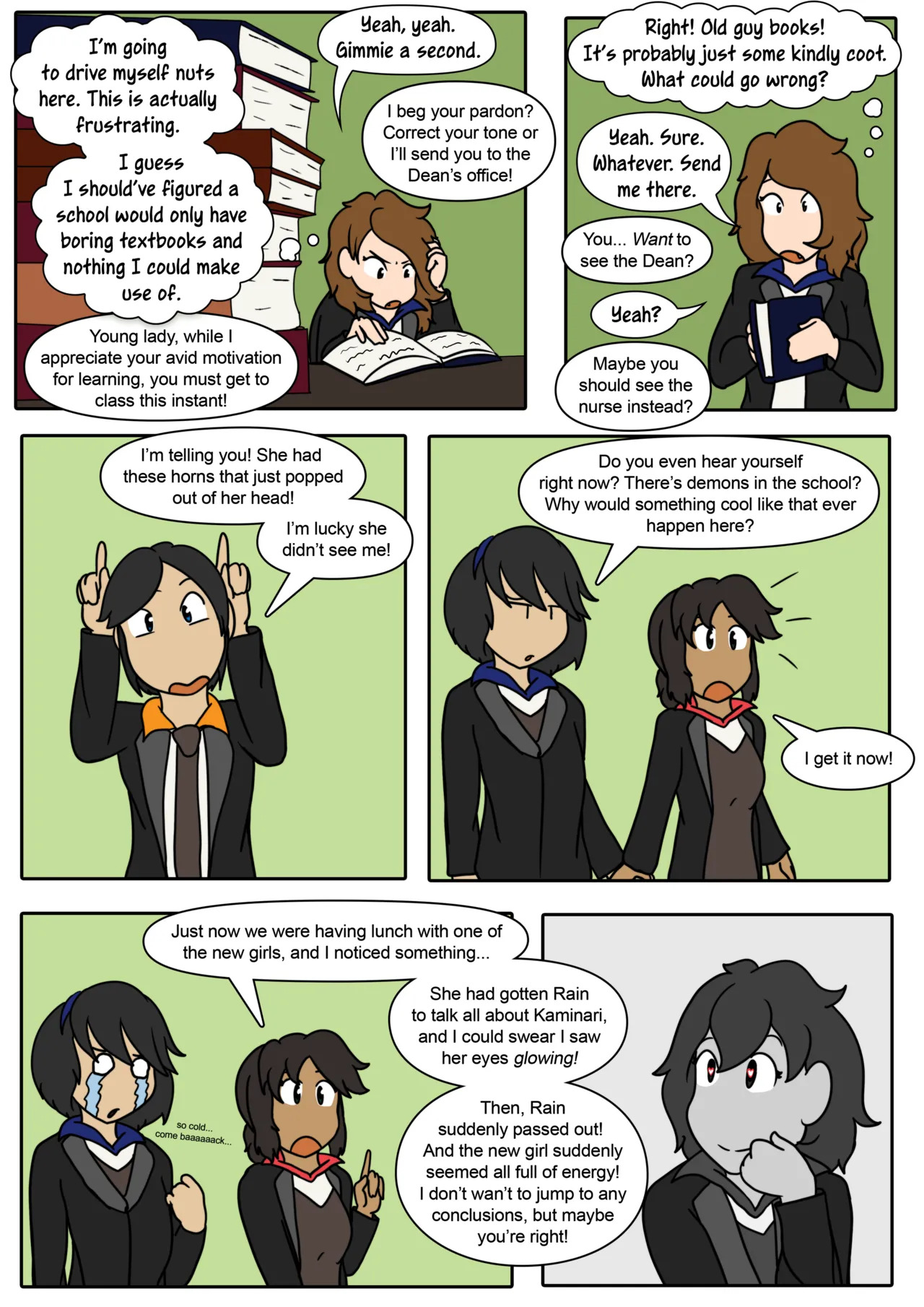 [LariUmbreon] Girl Me! How I Got Turned Into a Girl by a Desperate Succubus! (In Progress) - Page 92