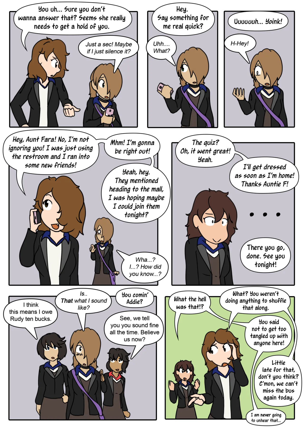 [LariUmbreon] Girl Me! How I Got Turned Into a Girl by a Desperate Succubus! (In Progress) - Page 99