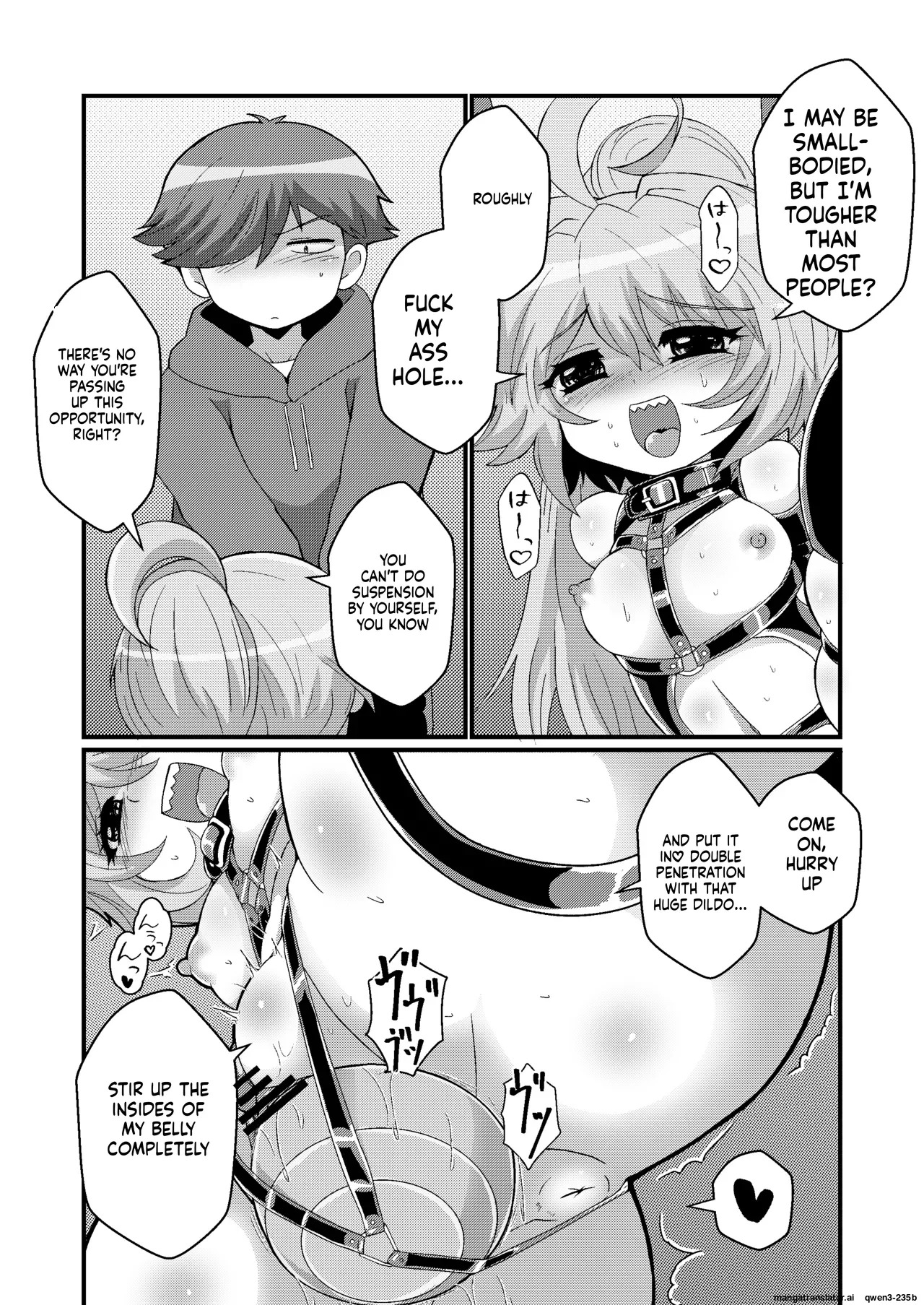 [Mocchara Hoge Hoge Kai (Zuler Daitouryou)] Uchi no Chiisai Joushi ga M Sugiru (SCANMTL) - Page 28