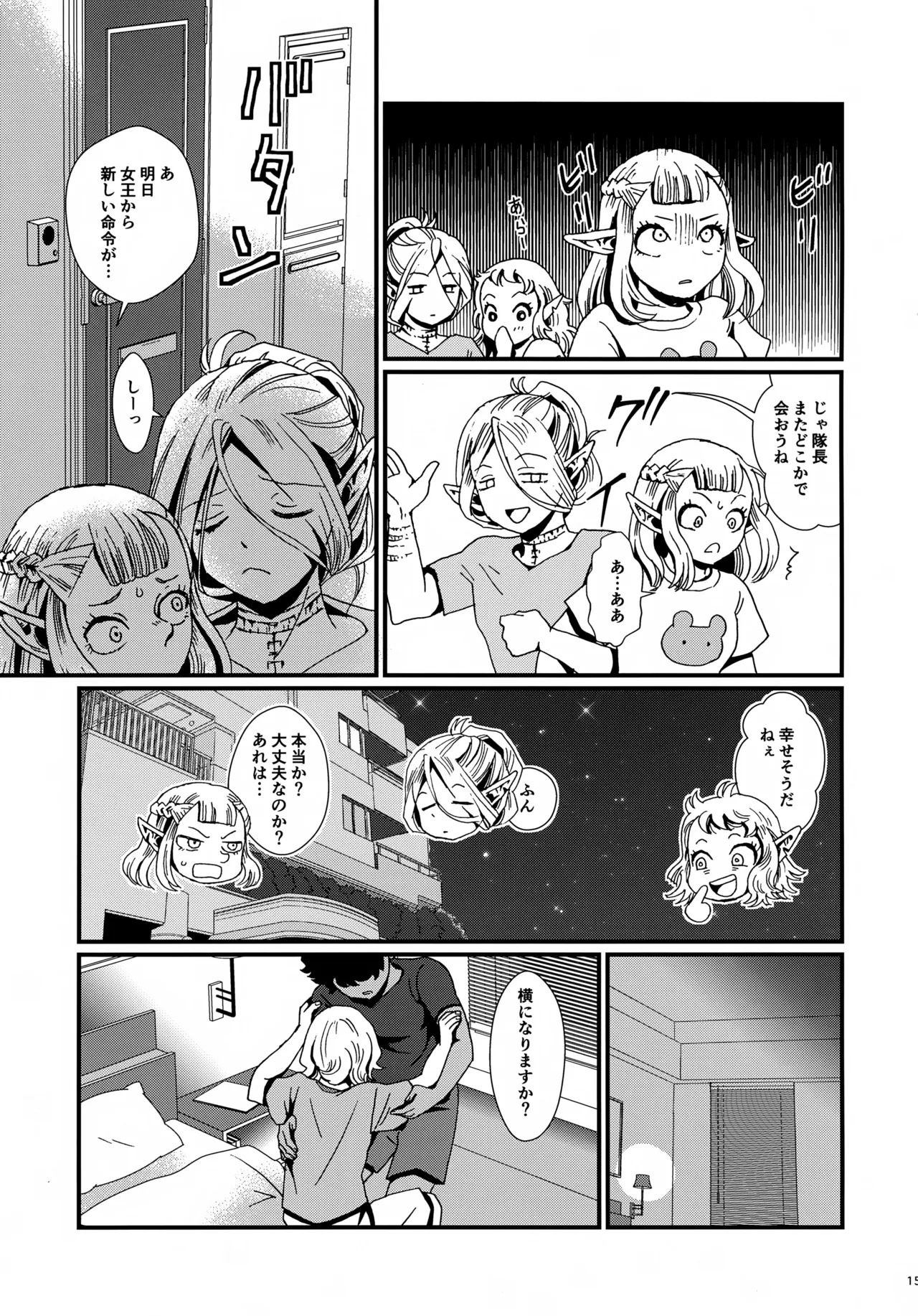 (Muika Bun no Mystique VR2026) [Kome to Neko (Yoshida Komeko)] Shucchou Meikyuu Chousa (Dungeon Meshi) - Page 14
