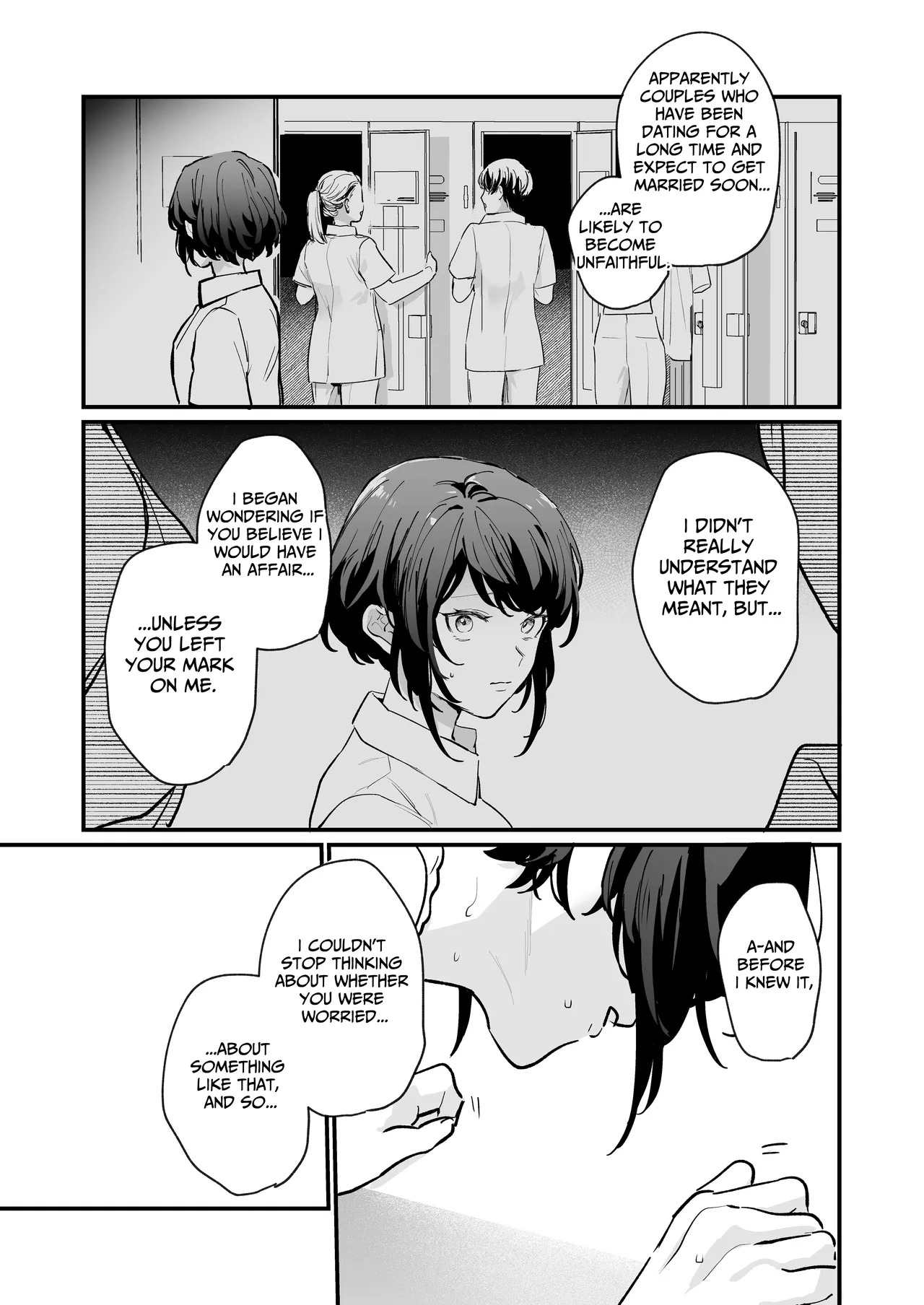 [THE WAIDAN (Onohito)] The Obsessive Desires That My Silent Boyfriend's Body Reveals [English] [tsuyoshi] [Digital] - Page 33