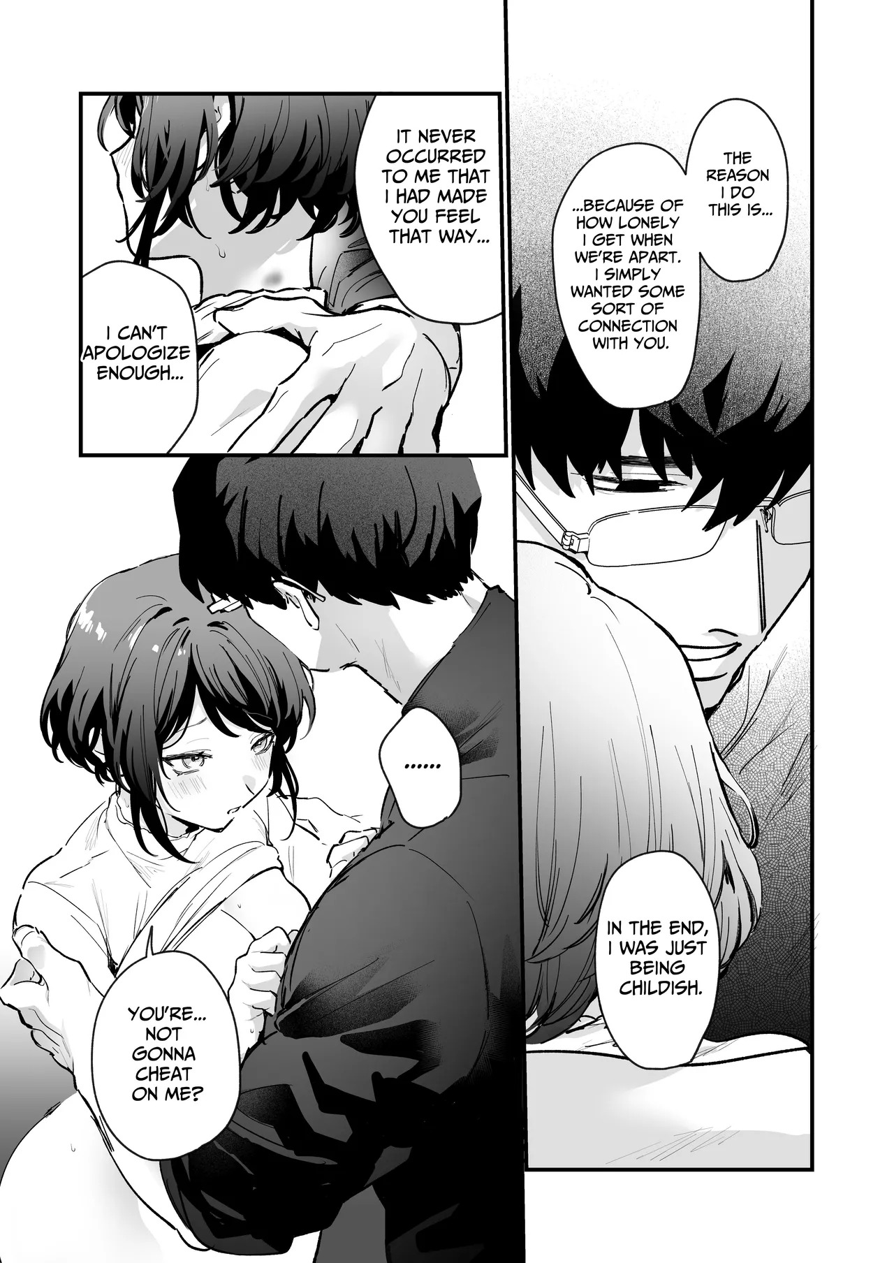 [THE WAIDAN (Onohito)] The Obsessive Desires That My Silent Boyfriend's Body Reveals [English] [tsuyoshi] [Digital] - Page 35