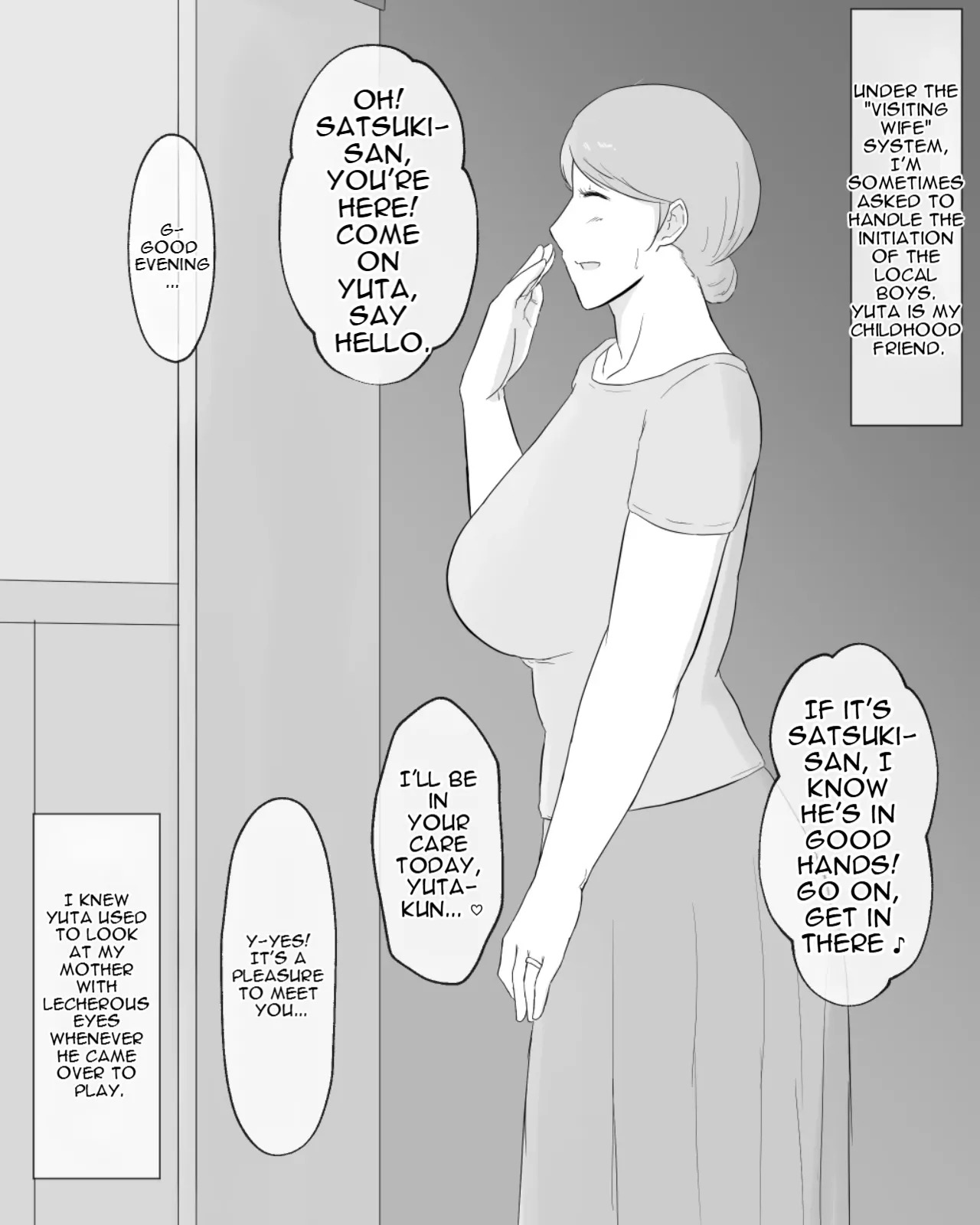 [Nureshidare] Rental Mother The Mother Who Became the Town Men’s Woman - Page 5
