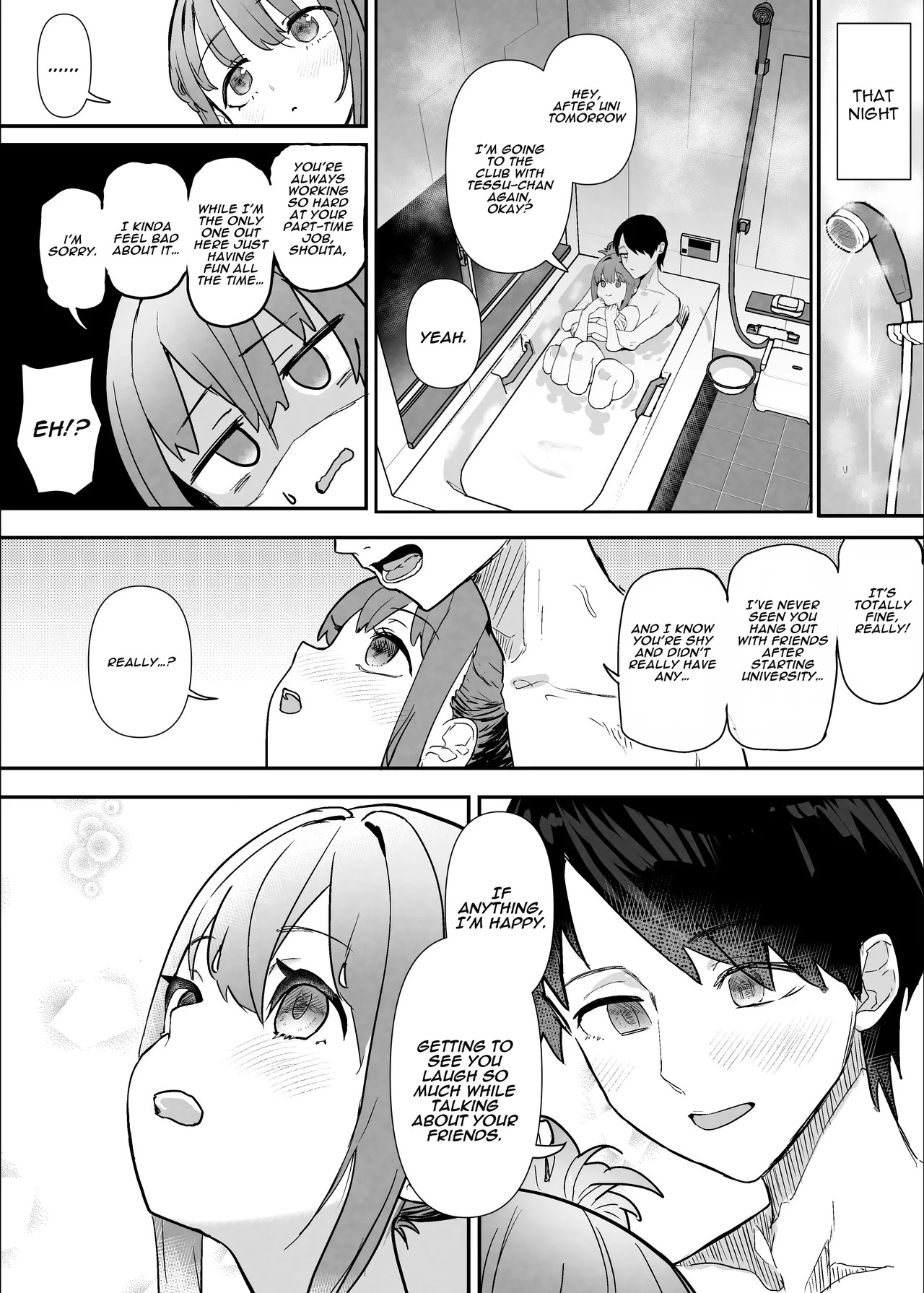 [Nhoooooooooooooo (Oosawara Sadao)] Netorase Club 2 Anal Name no Tensai to Fellatio no Tensai [Digital] | Netorase Club 2 The Genius of Rimjob and The Genius of Blowjob [English][yuenai] - Page 45