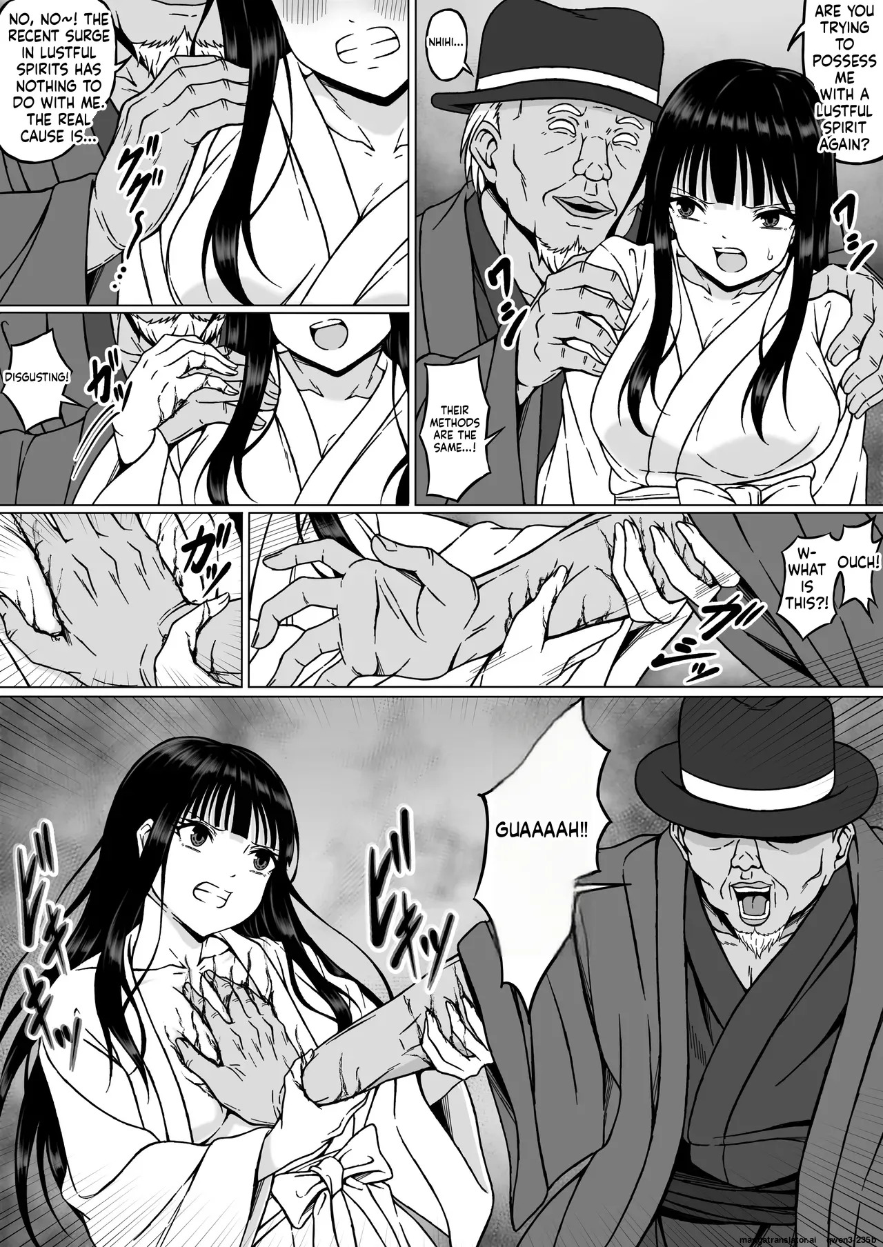 [Sawacream] Reibaishi Mikoto 2 Kairaku ni Zanpai su... Hentai Jijii to no Seikou no Gishiki de Ikikuruwasareru Shoujo no Karada (SCANMTL) - Page 10