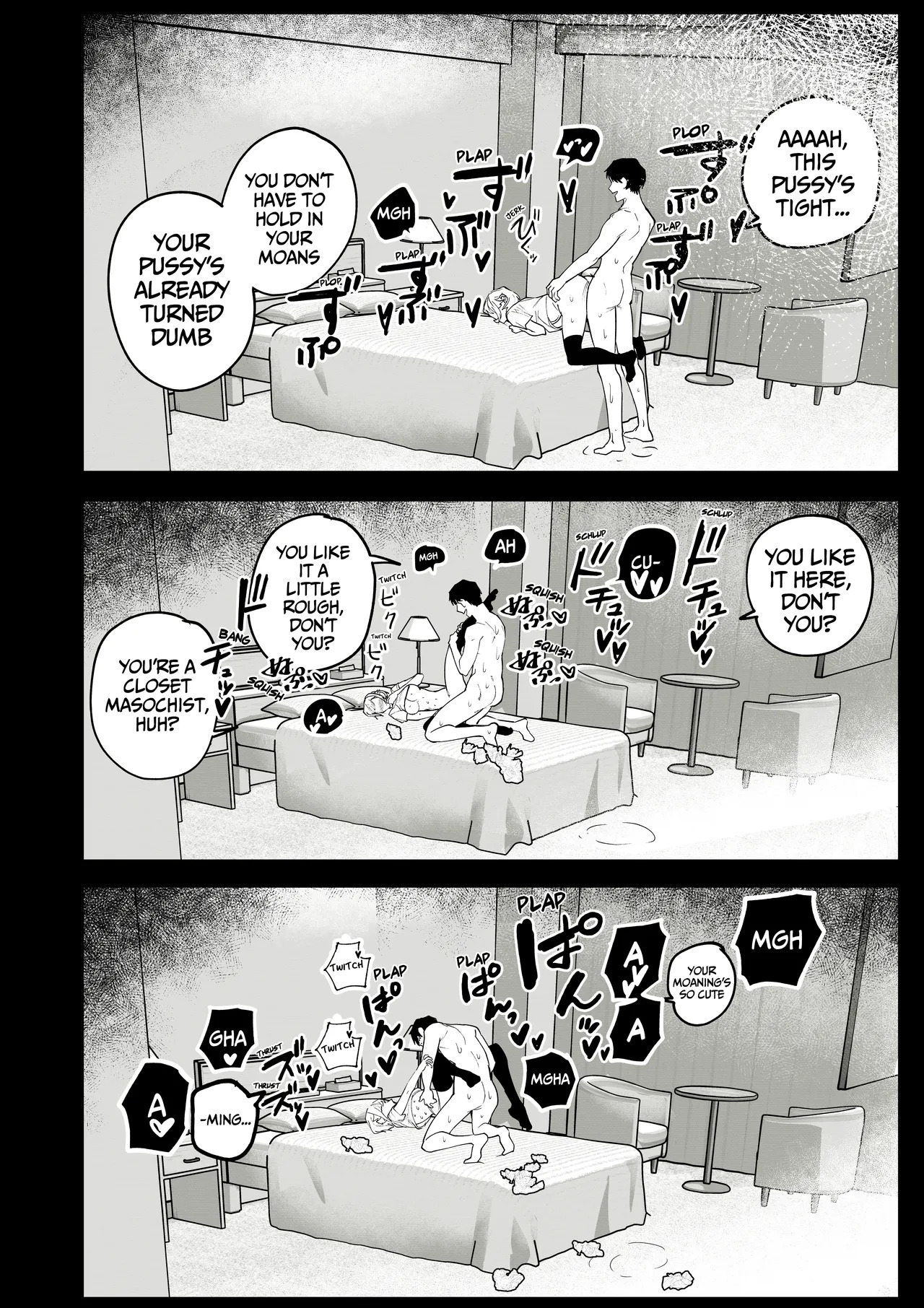 [Egaki Numa] Making a Cheeky Gyaru Understand with Raw Sugar Daddy Sex + Full-Color Edition (Namaiki na Gyaru Ane o Wakaraseru Hanashi) [English] [Sloppy Rizz Scans] - Page 6