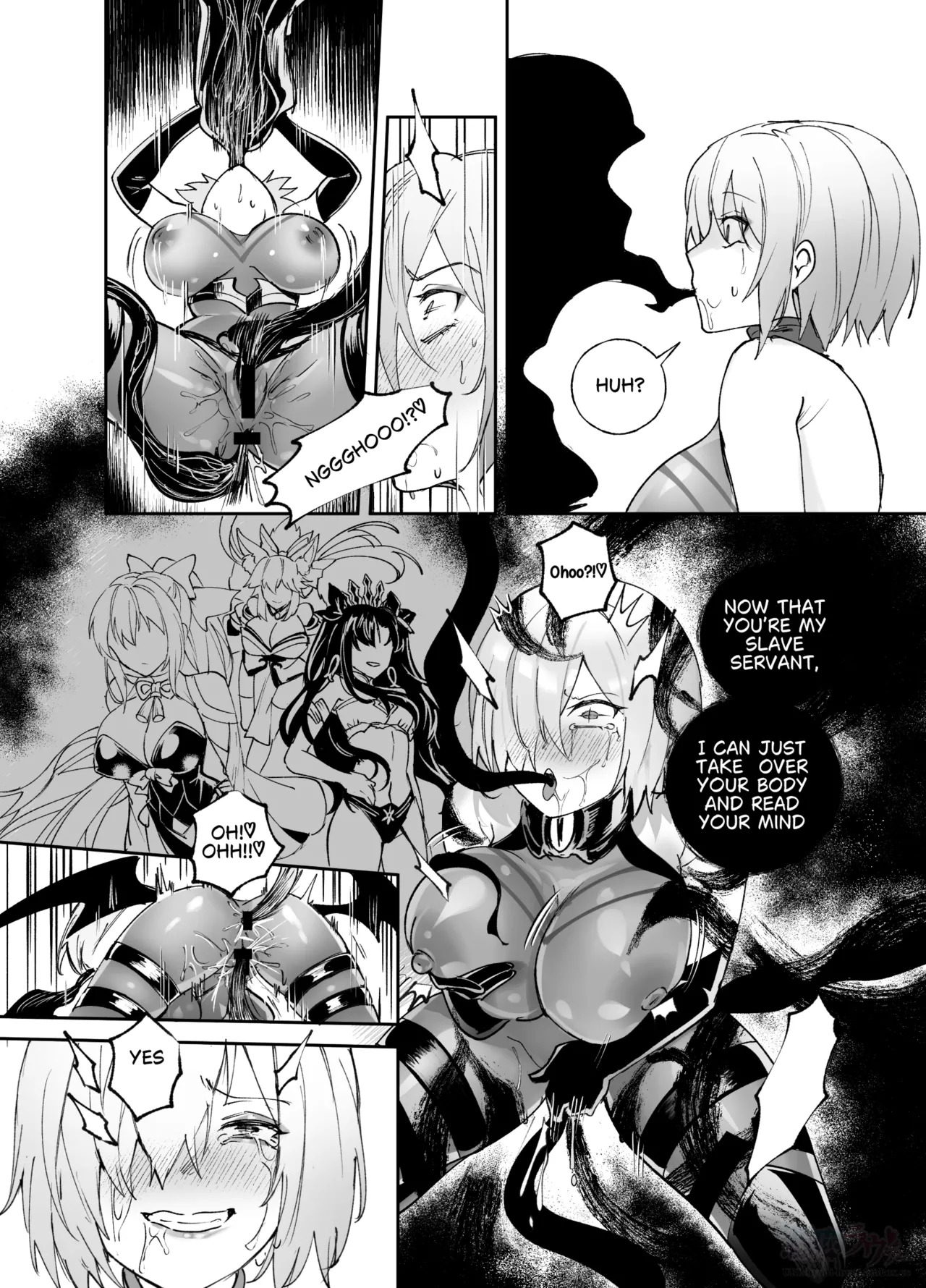 [Hyoui Lover (Duokuma)] Nakadashi Sareru to Zettai ni Ochiru Majutsu: Mash Hen (Fate/Grand Order) [English] - Page 14