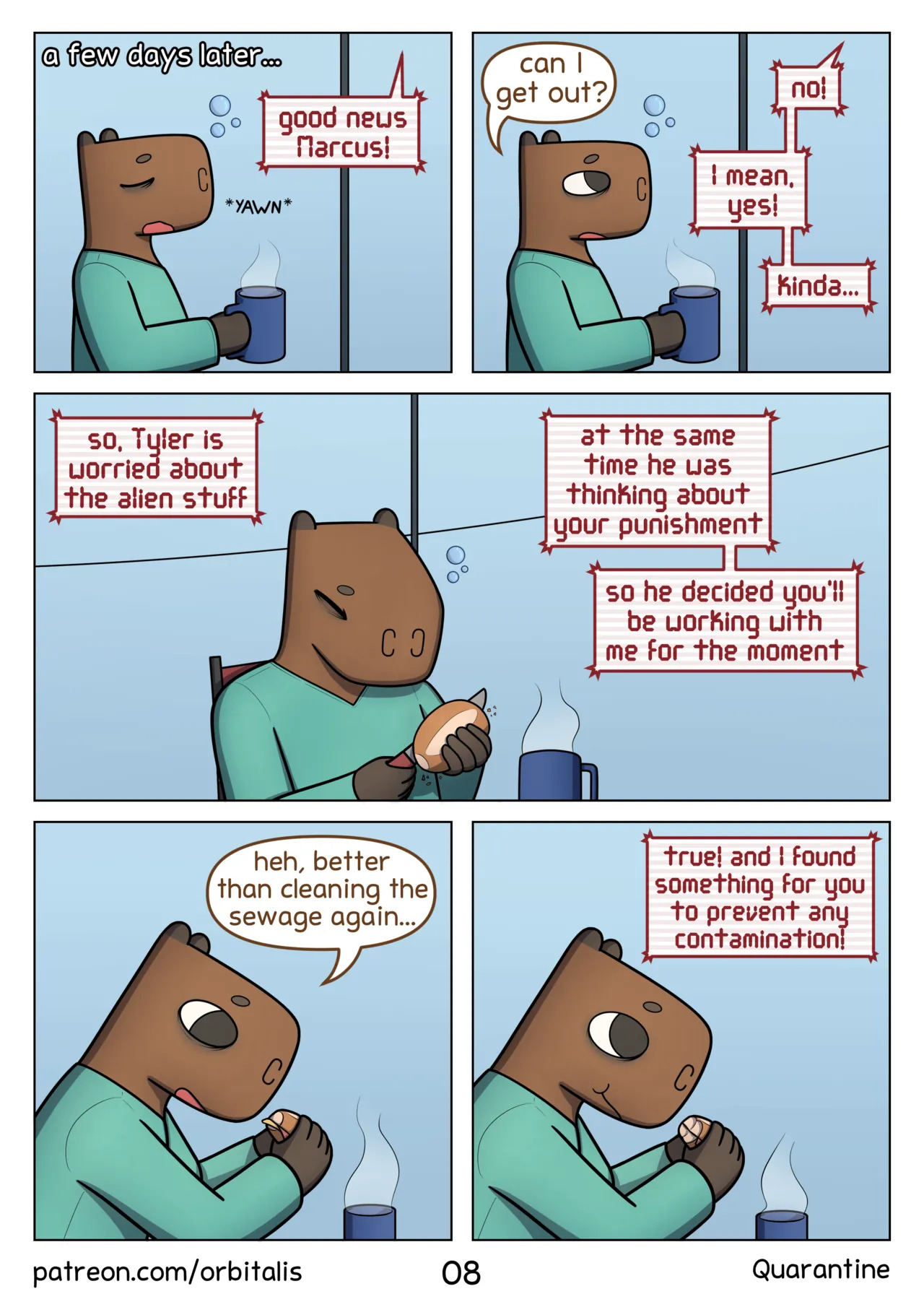 [orbitalis] QUARANTINE [Ongoing] - Page 9