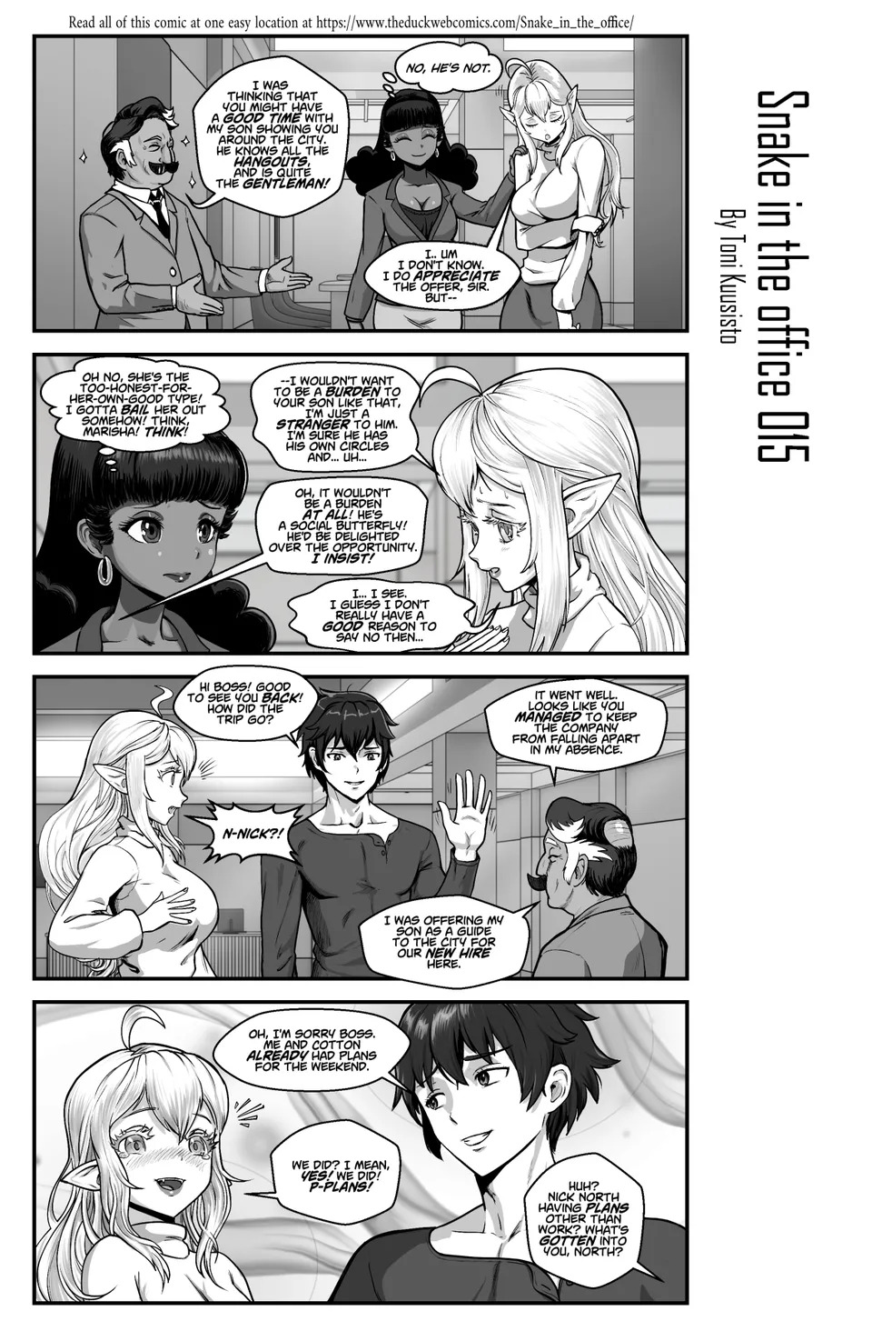 [Tony Kuusisto] Snake in the Office [ongoing] - Page 19