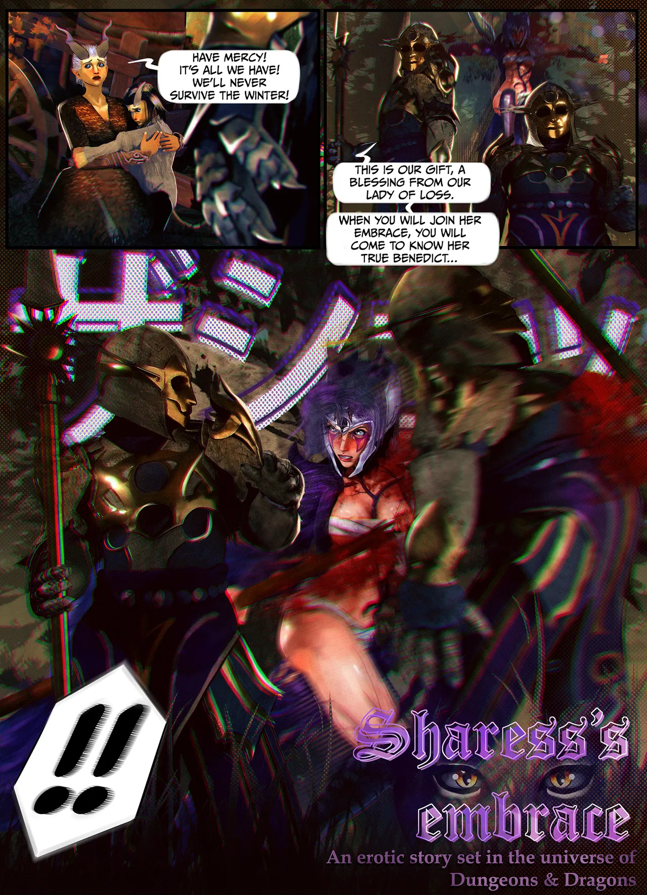『Sharess's Embrace by Umbreoctali』An erotic story set in the universe of Dungeons & Dragons (English) - Page 3