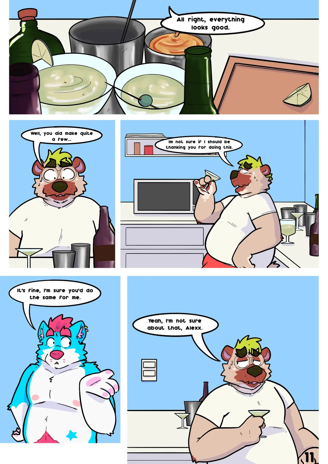 [AlexxElQuejumbroso] Just one more drink (ongoing) - Page 12