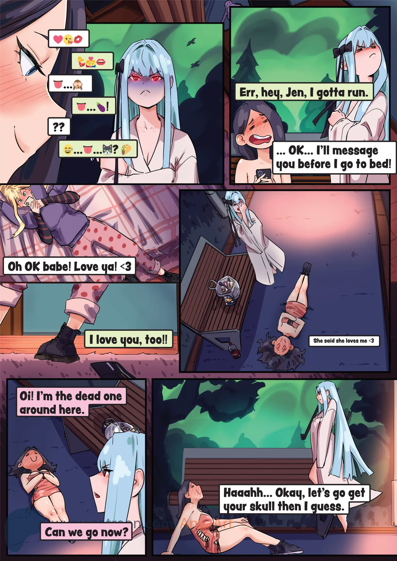 [AnyaArt] A Specter of Love [Ongoing] - Page 204