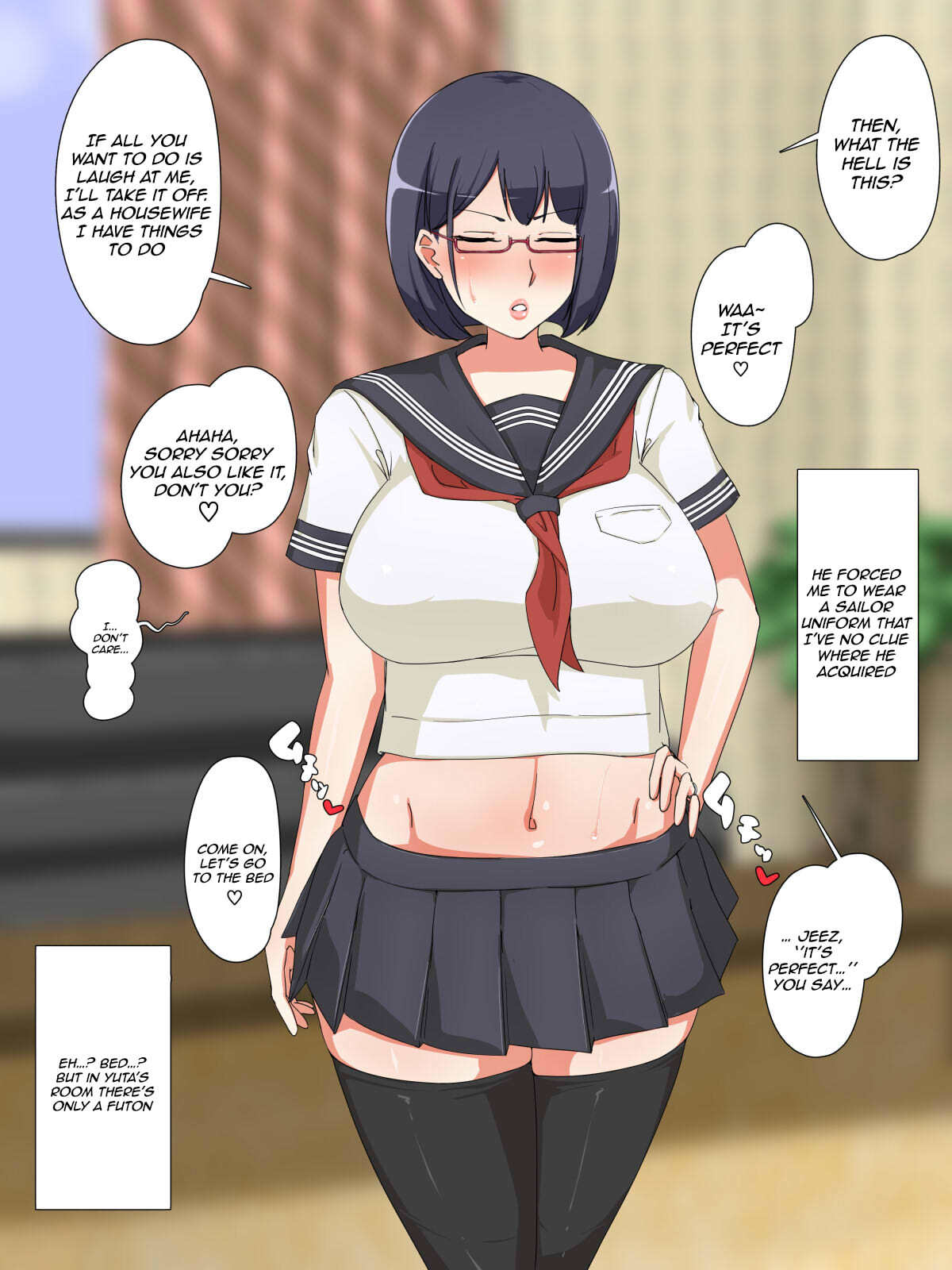 [Yuuhoku.] Majimezuma na Sumire ga Pure na Furi Shita Kusogaki ni NTRchau Hanashi [English] [Raknnkarscans] - Page 46