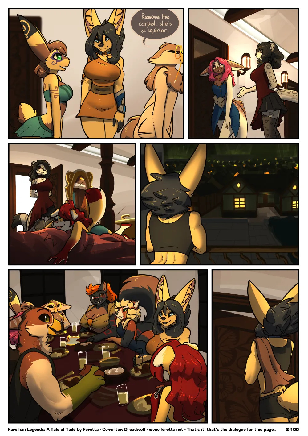 [Feretta] A Tale of Tails: Chapter 8 - Power Play (ongoing) - Page 101