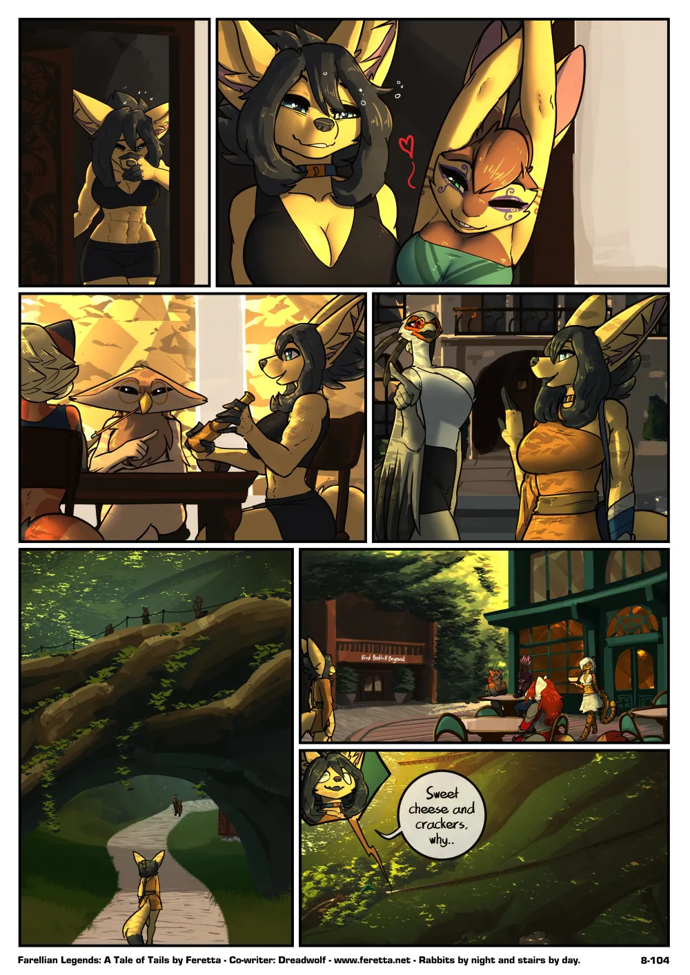 [Feretta] A Tale of Tails: Chapter 8 - Power Play (ongoing) - Page 105
