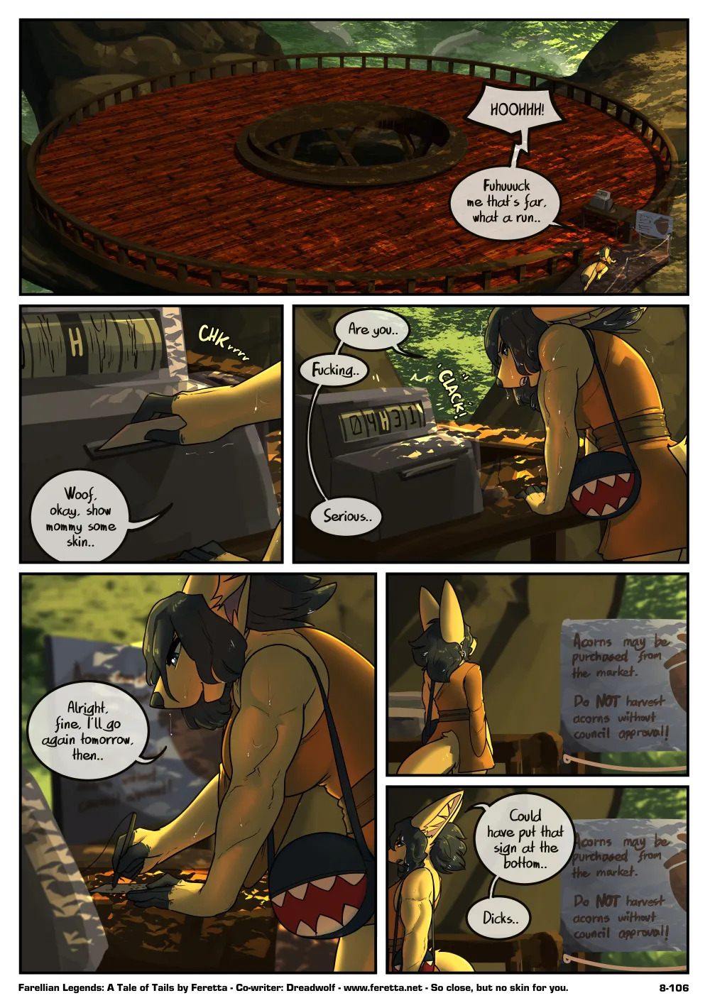 [Feretta] A Tale of Tails: Chapter 8 - Power Play (ongoing) - Page 107