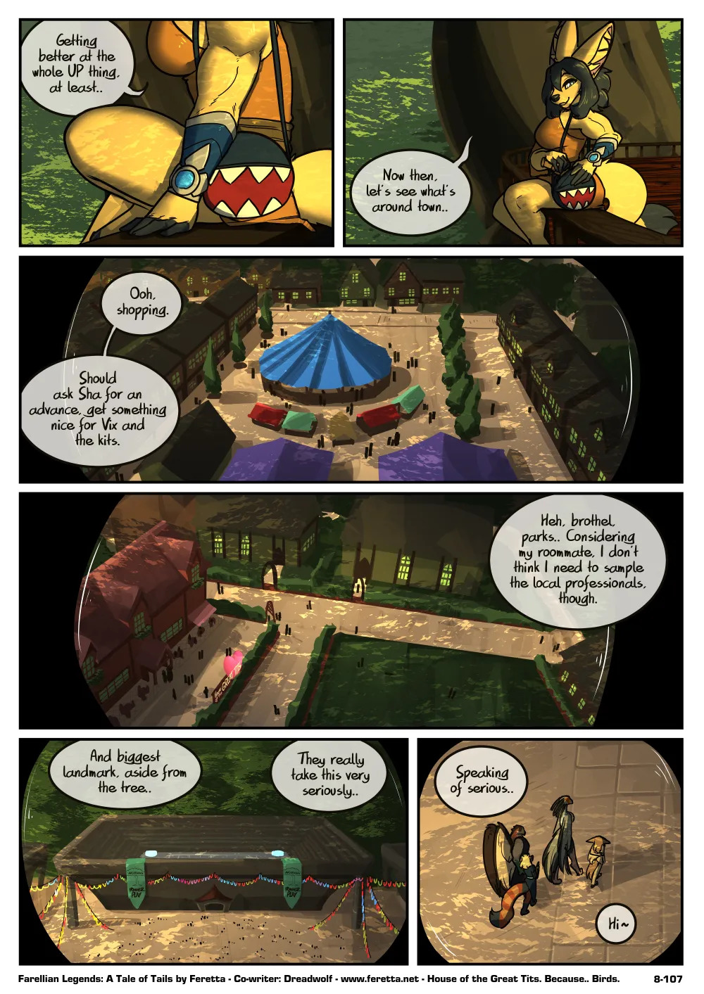 [Feretta] A Tale of Tails: Chapter 8 - Power Play (ongoing) - Page 108