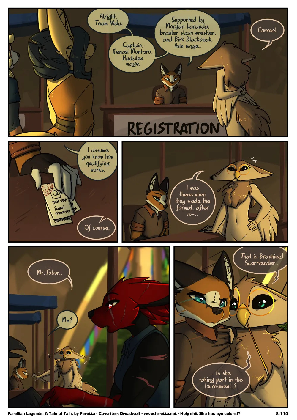 [Feretta] A Tale of Tails: Chapter 8 - Power Play (ongoing) - Page 111