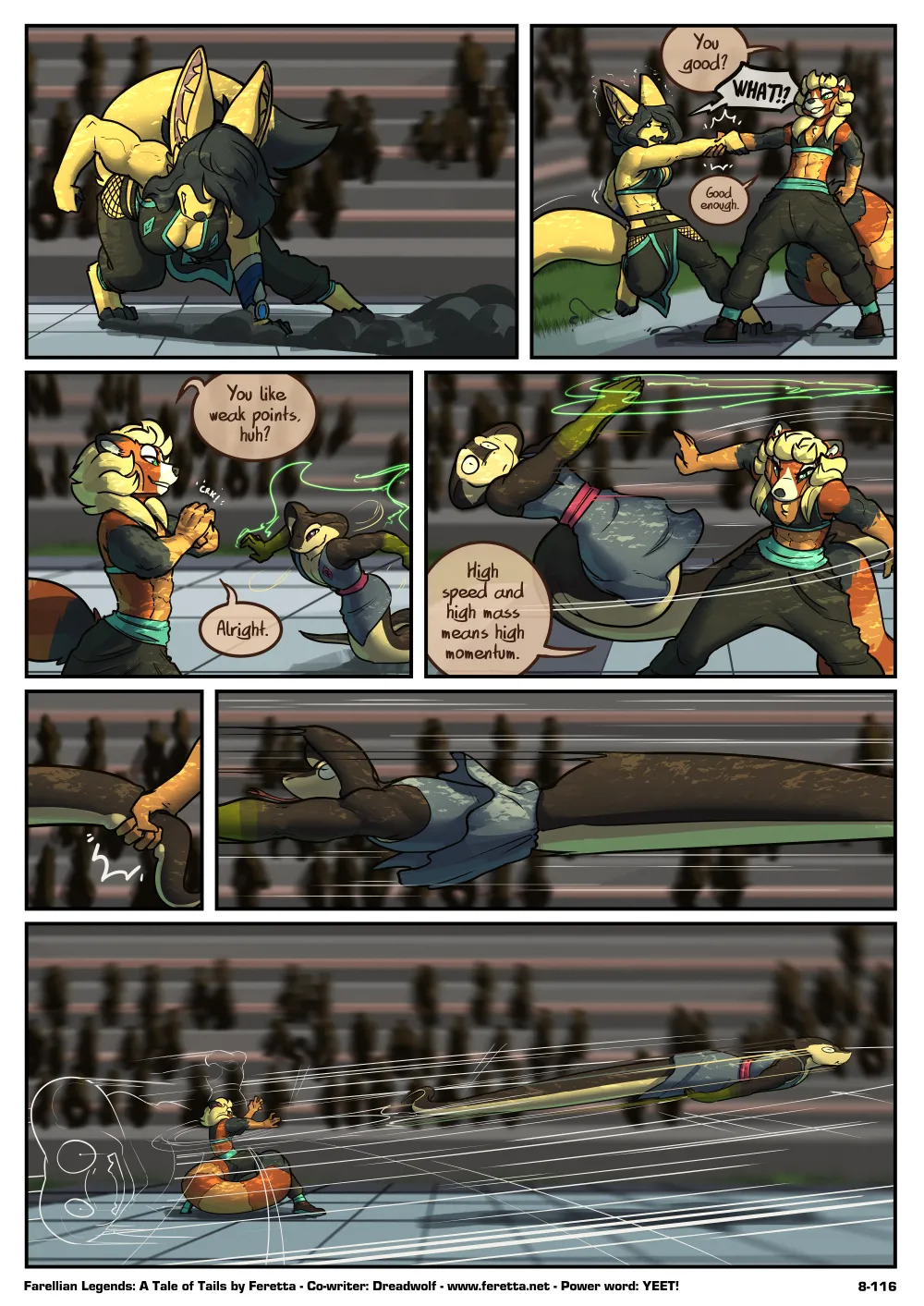 [Feretta] A Tale of Tails: Chapter 8 - Power Play (ongoing) - Page 117