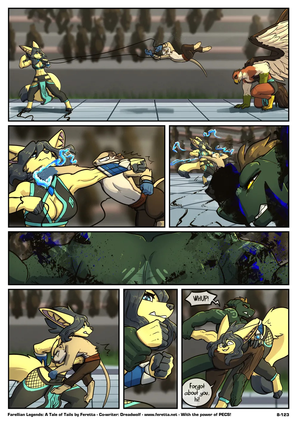 [Feretta] A Tale of Tails: Chapter 8 - Power Play (ongoing) - Page 124