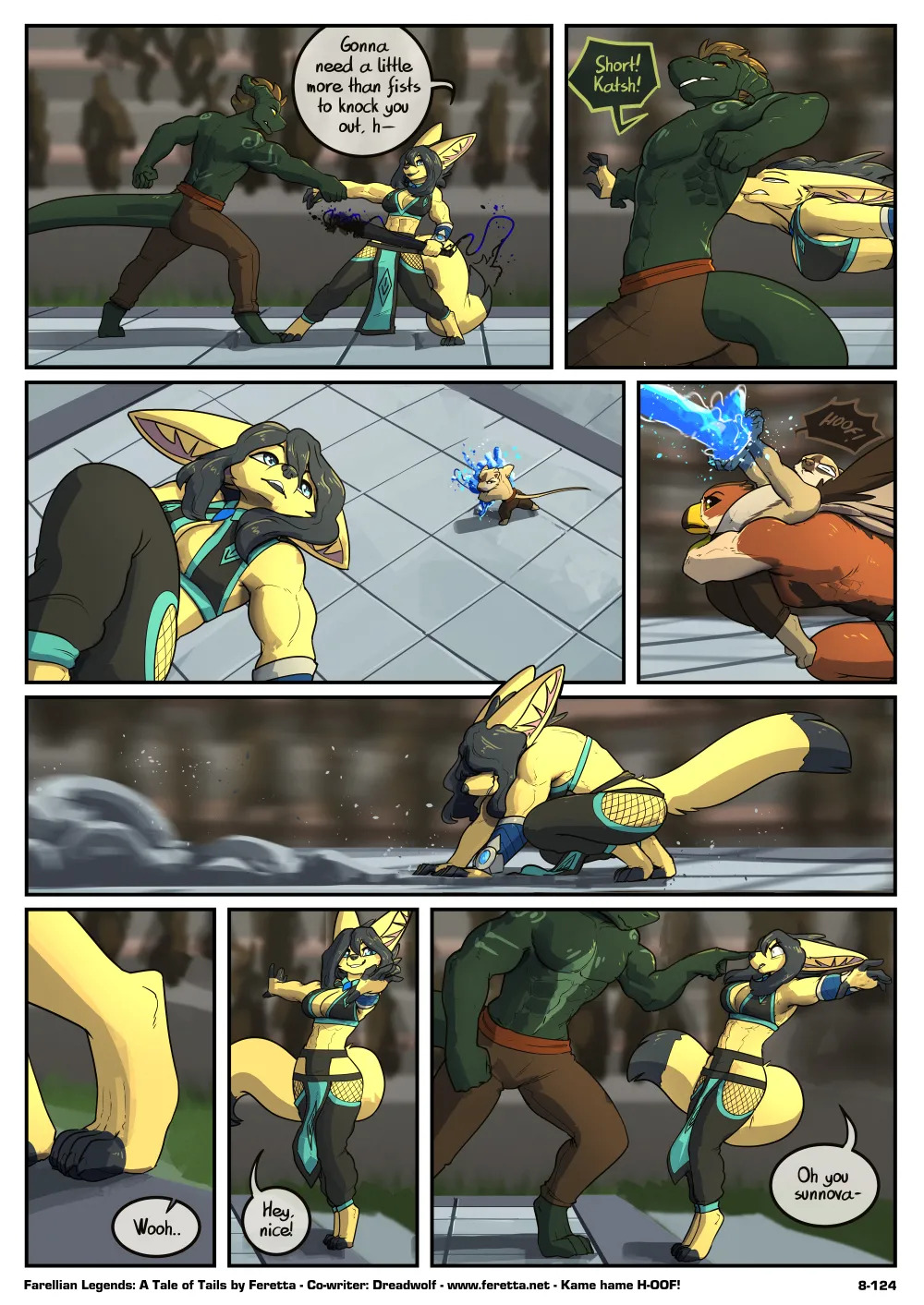 [Feretta] A Tale of Tails: Chapter 8 - Power Play (ongoing) - Page 125