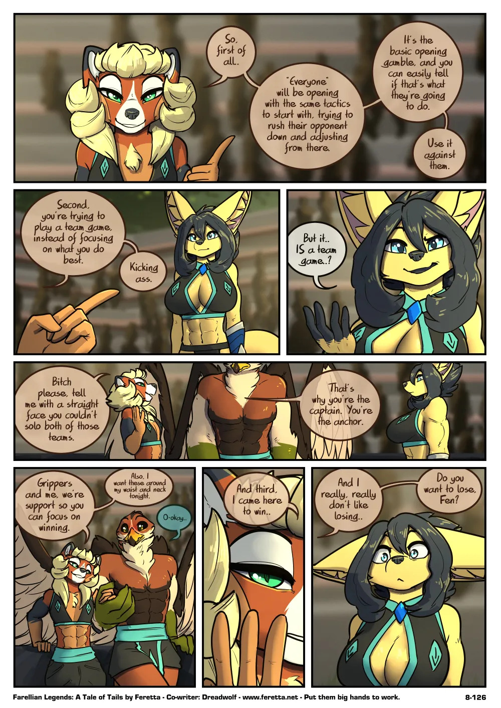 [Feretta] A Tale of Tails: Chapter 8 - Power Play (ongoing) - Page 127