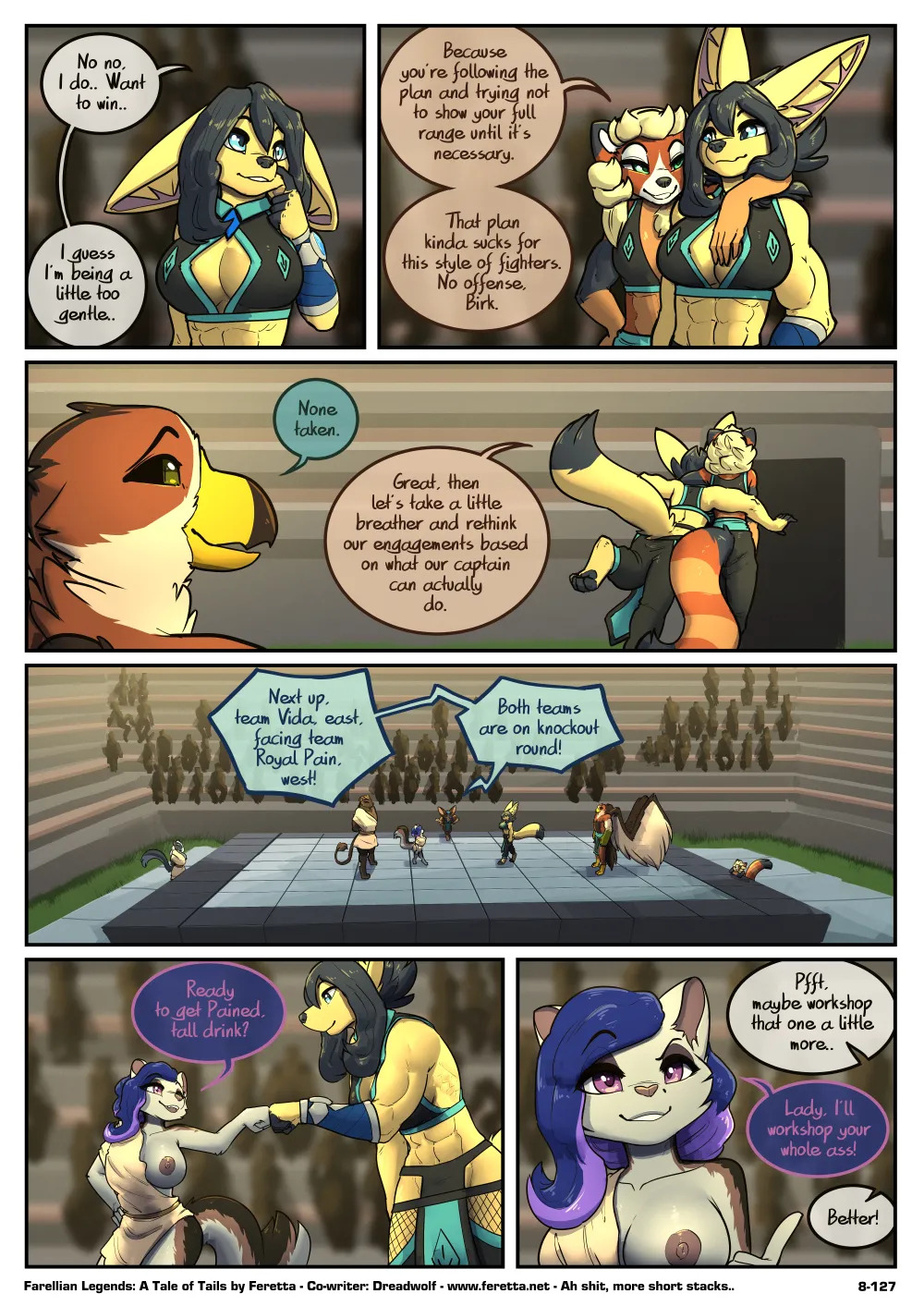 [Feretta] A Tale of Tails: Chapter 8 - Power Play (ongoing) - Page 128