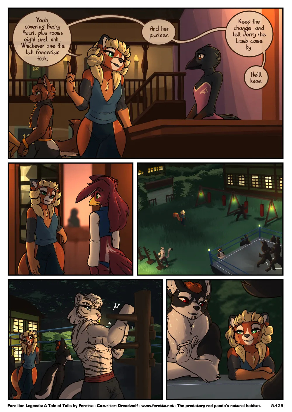 [Feretta] A Tale of Tails: Chapter 8 - Power Play (ongoing) - Page 139