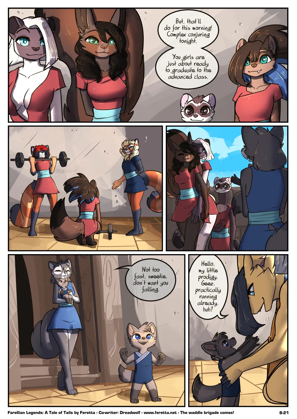 [Feretta] A Tale of Tails: Chapter 8 - Power Play (ongoing) - Page 21