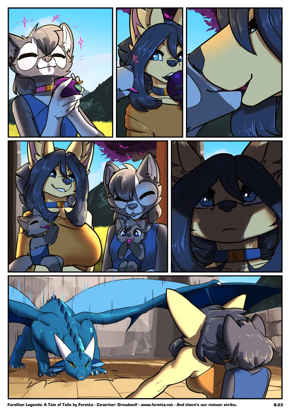 [Feretta] A Tale of Tails: Chapter 8 - Power Play (ongoing) - Page 23